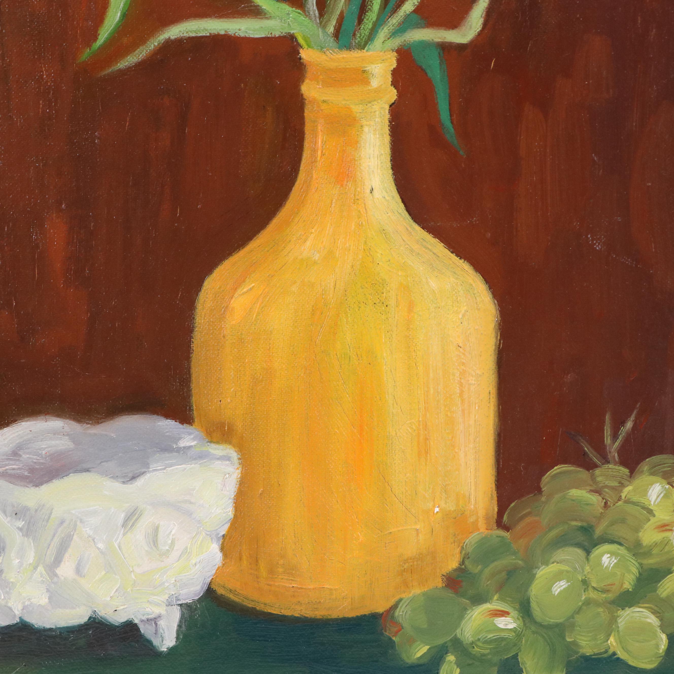 Bessie Hoover Wessel Oil Painting "Still Life," Early 20th Century