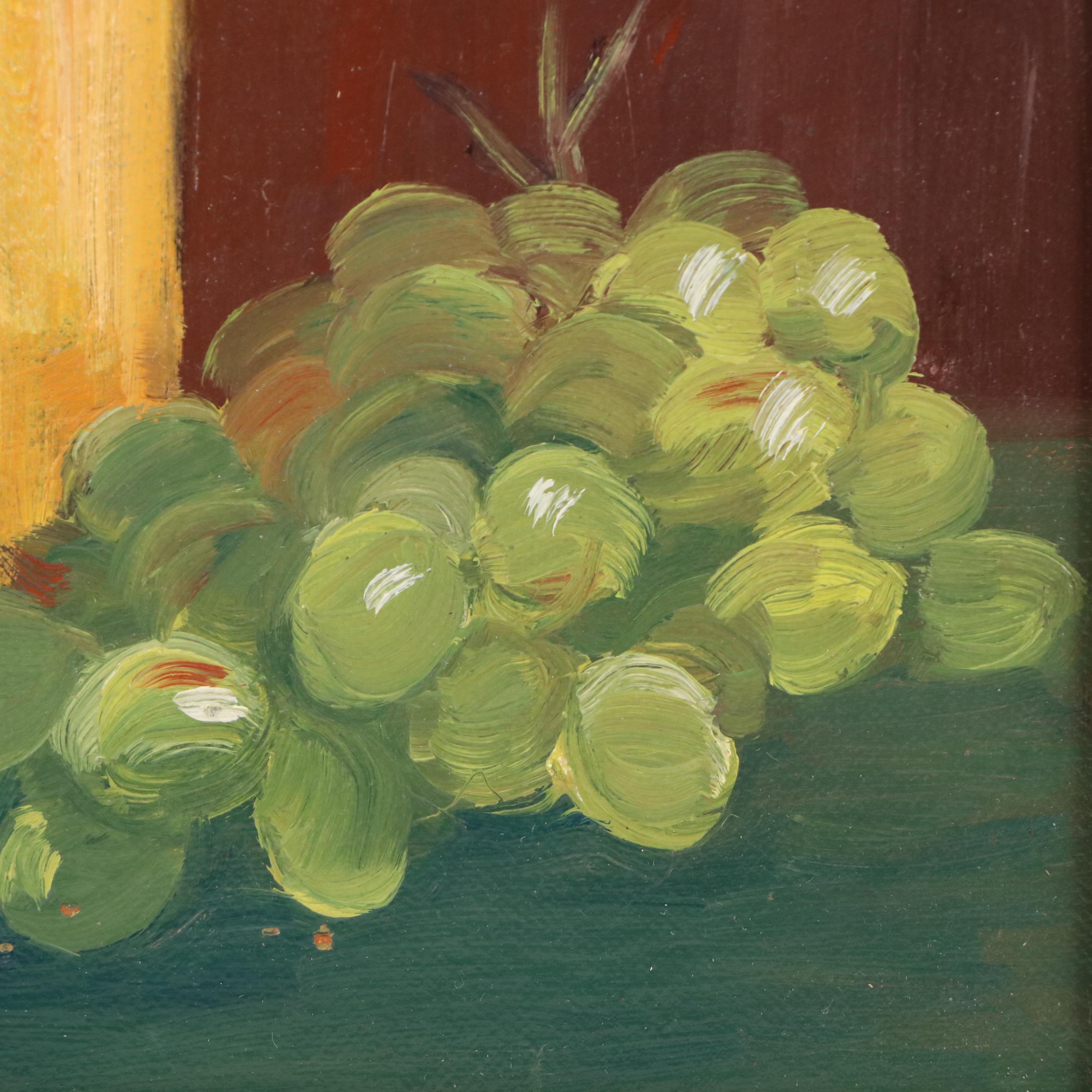 Bessie Hoover Wessel Oil Painting "Still Life," Early 20th Century