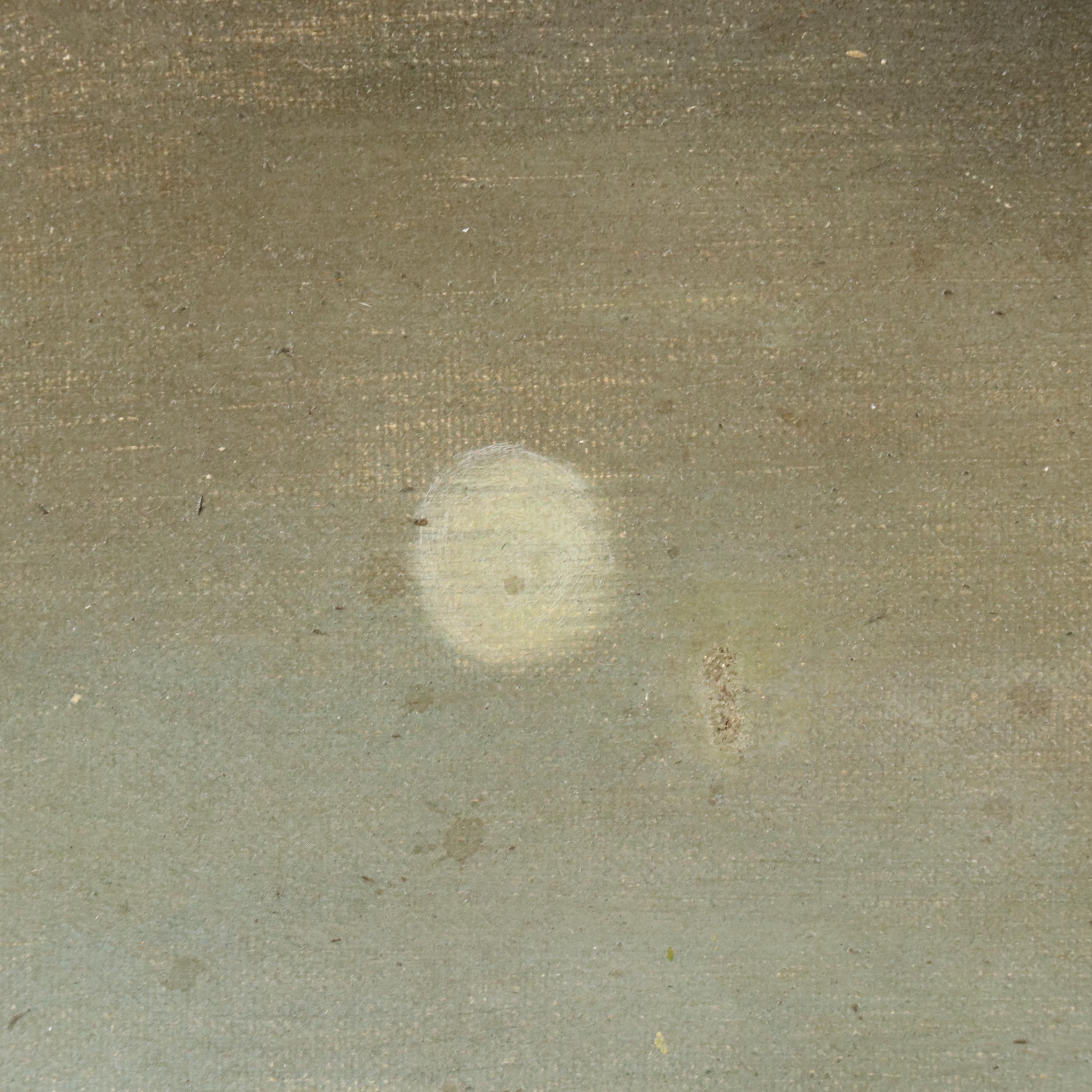 Hauck Oil Painting "Alone" After Heinrich Vosberg