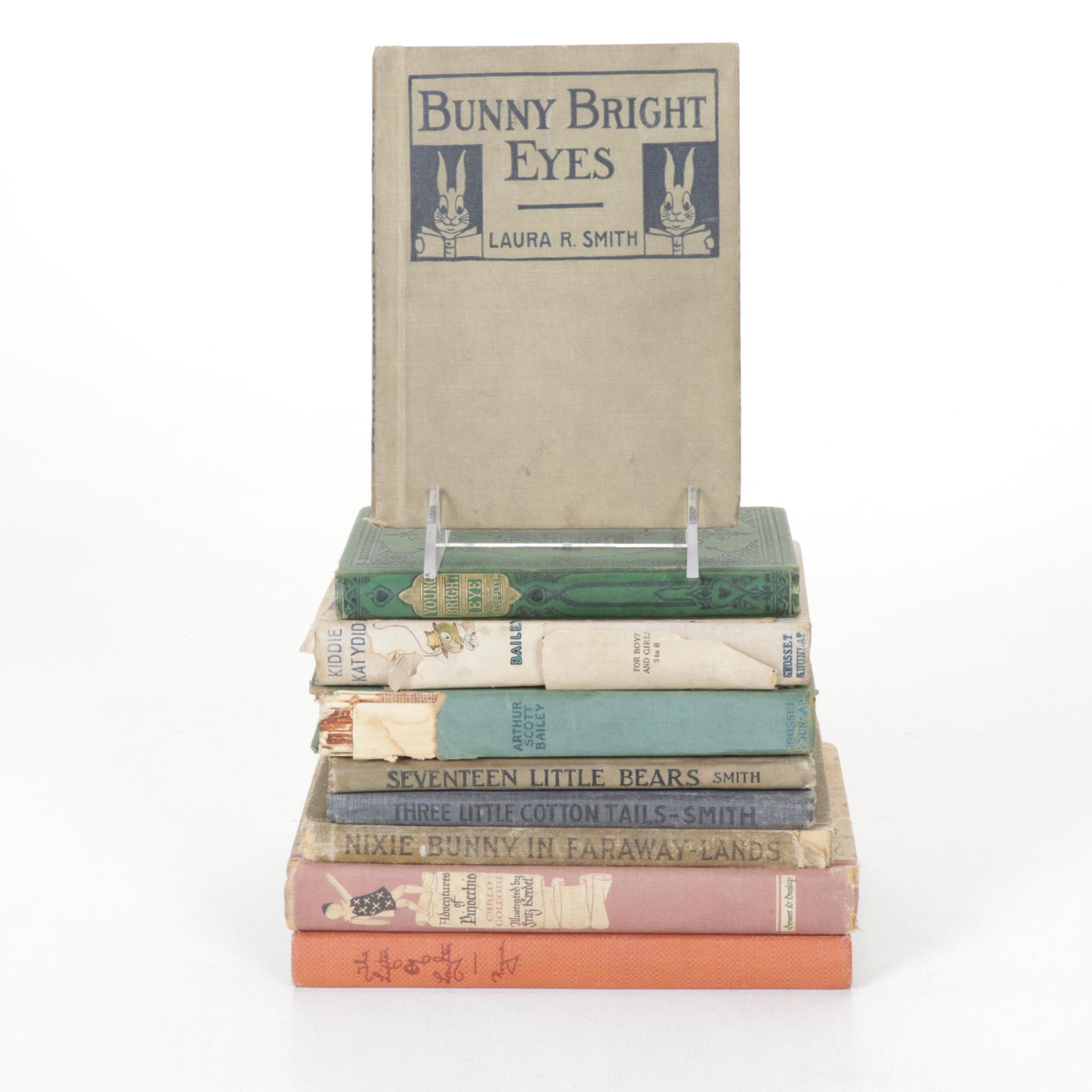 "Bunny Bright Eyes" by Laura R. Smith & Other Children's Story Books