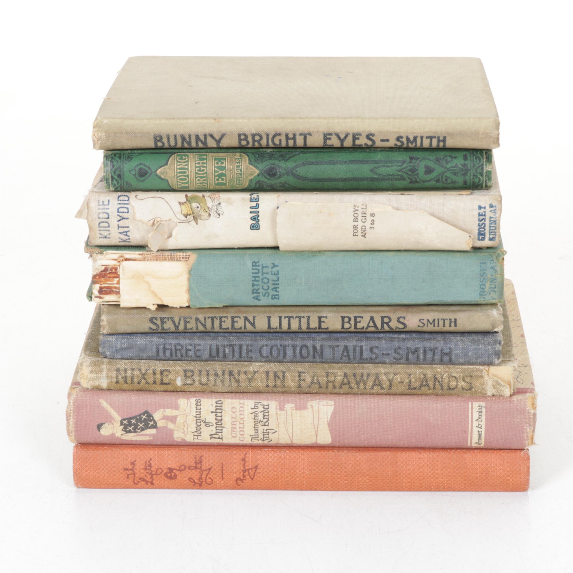 "Bunny Bright Eyes" by Laura R. Smith & Other Children's Story Books