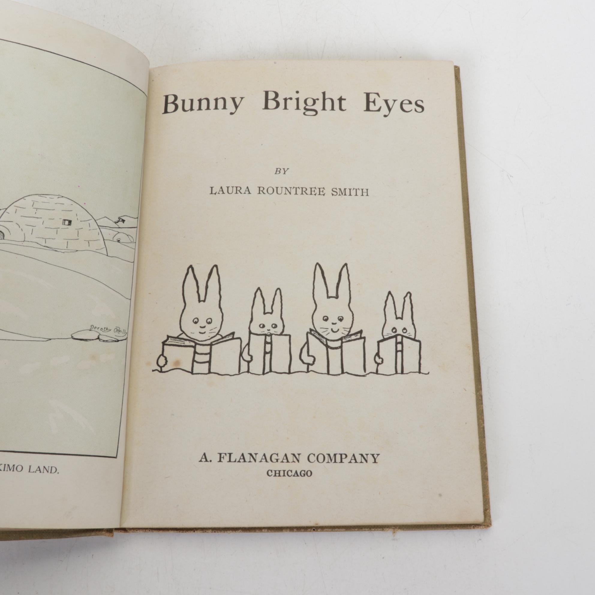 "Bunny Bright Eyes" by Laura R. Smith & Other Children's Story Books