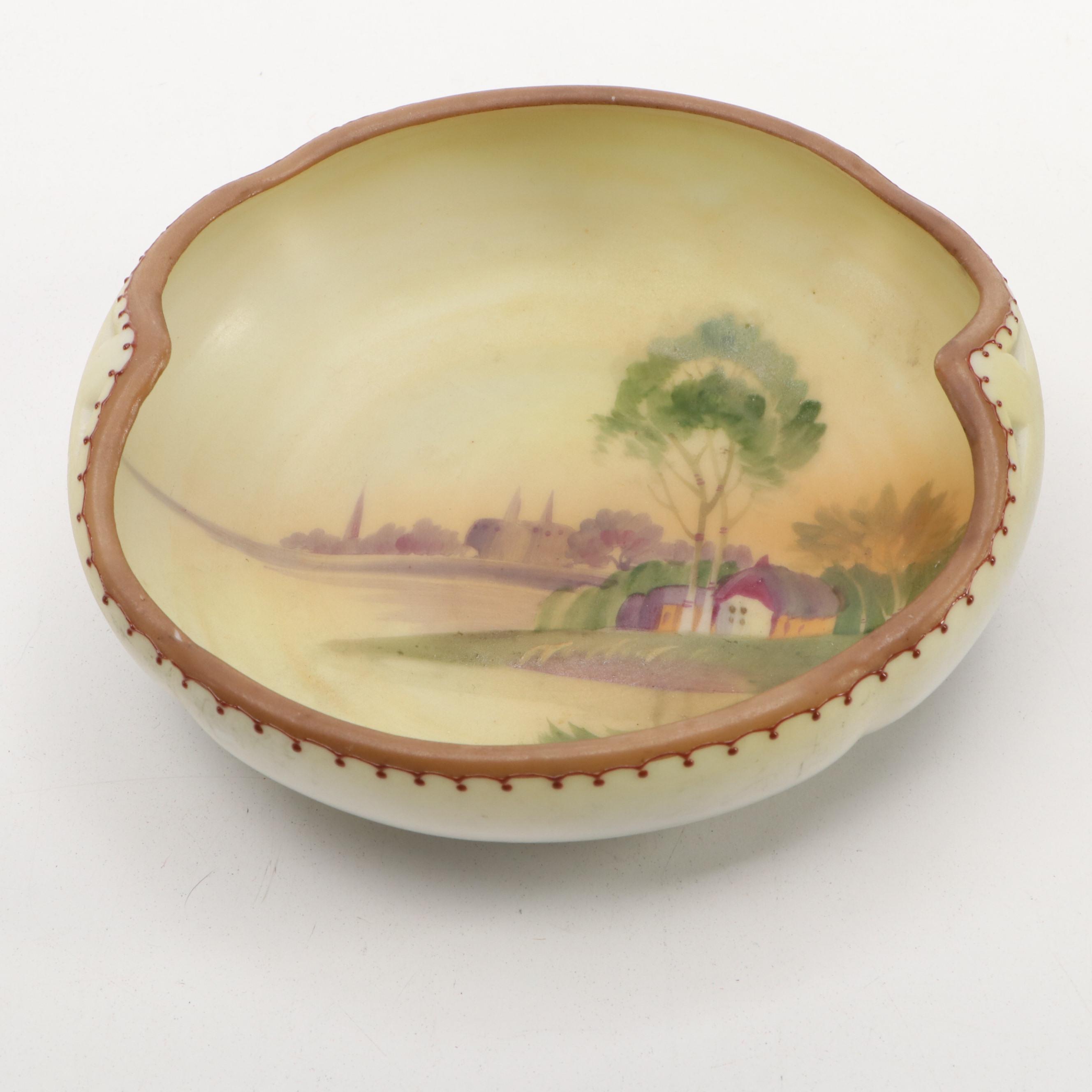 Red Wing Brushware Stoneware, Morimura Porcelain Bowl and More