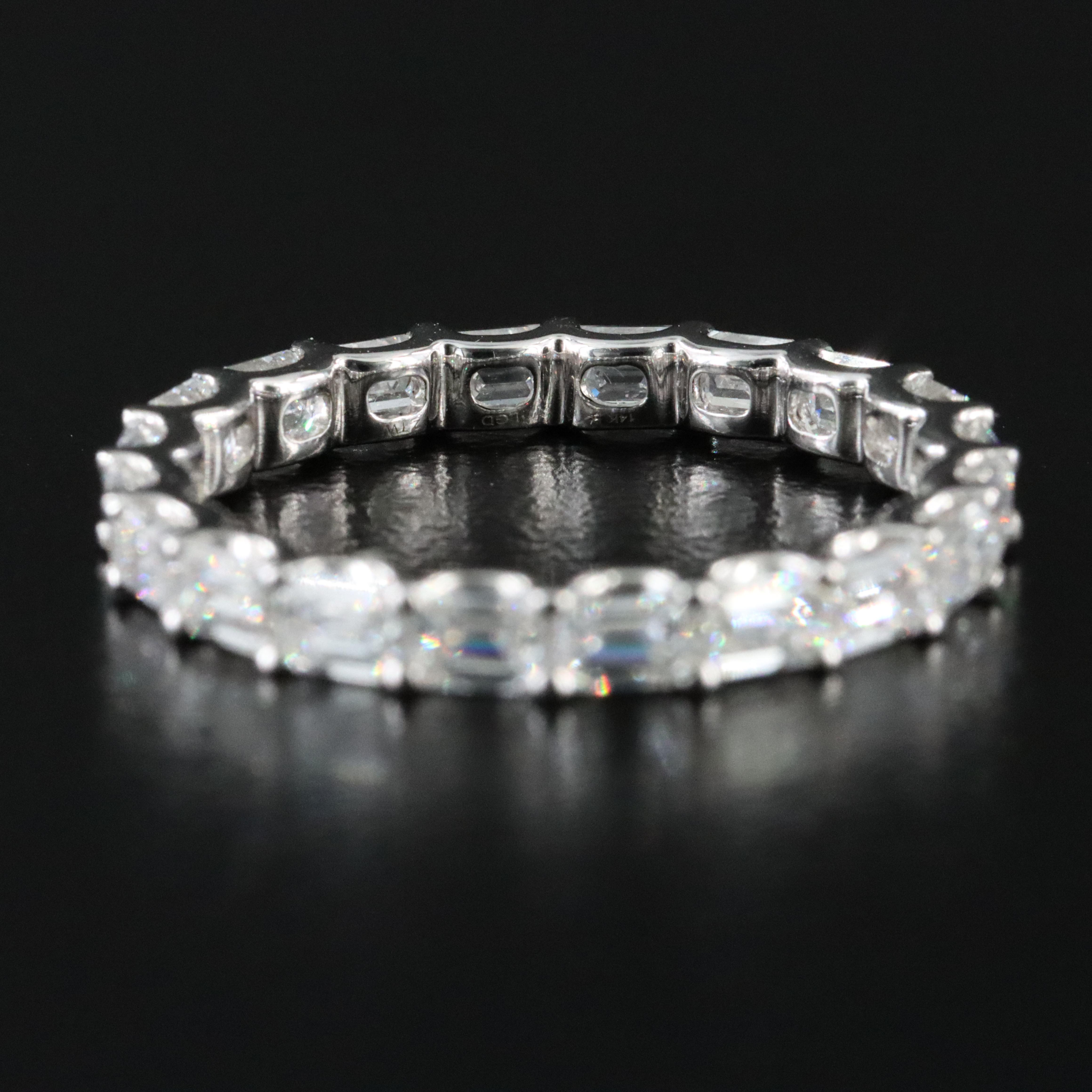 14K 2.00 CTW Lab Grown Diamond Eternity Band