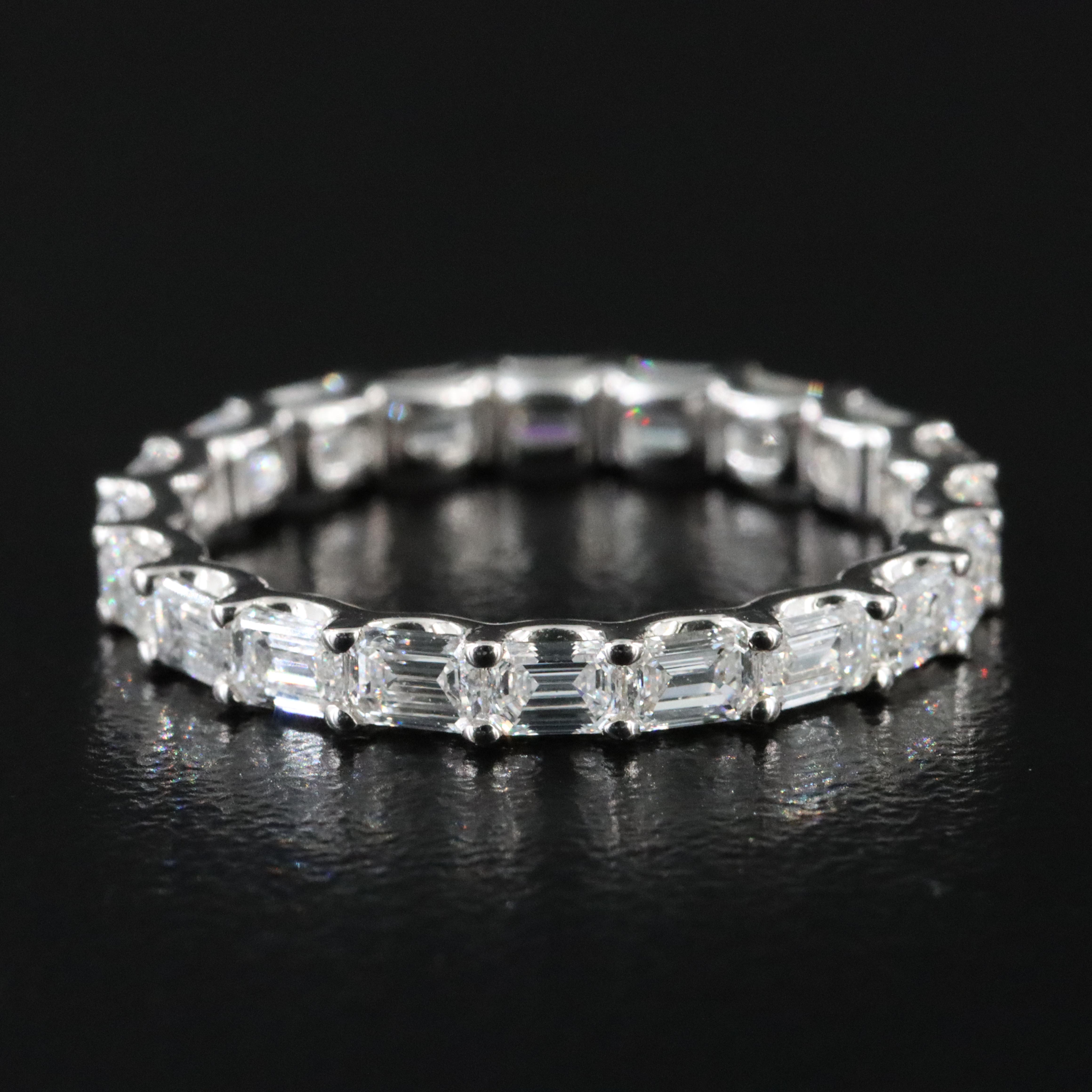 14K 2.00 CTW Lab Grown Diamond Eternity Band