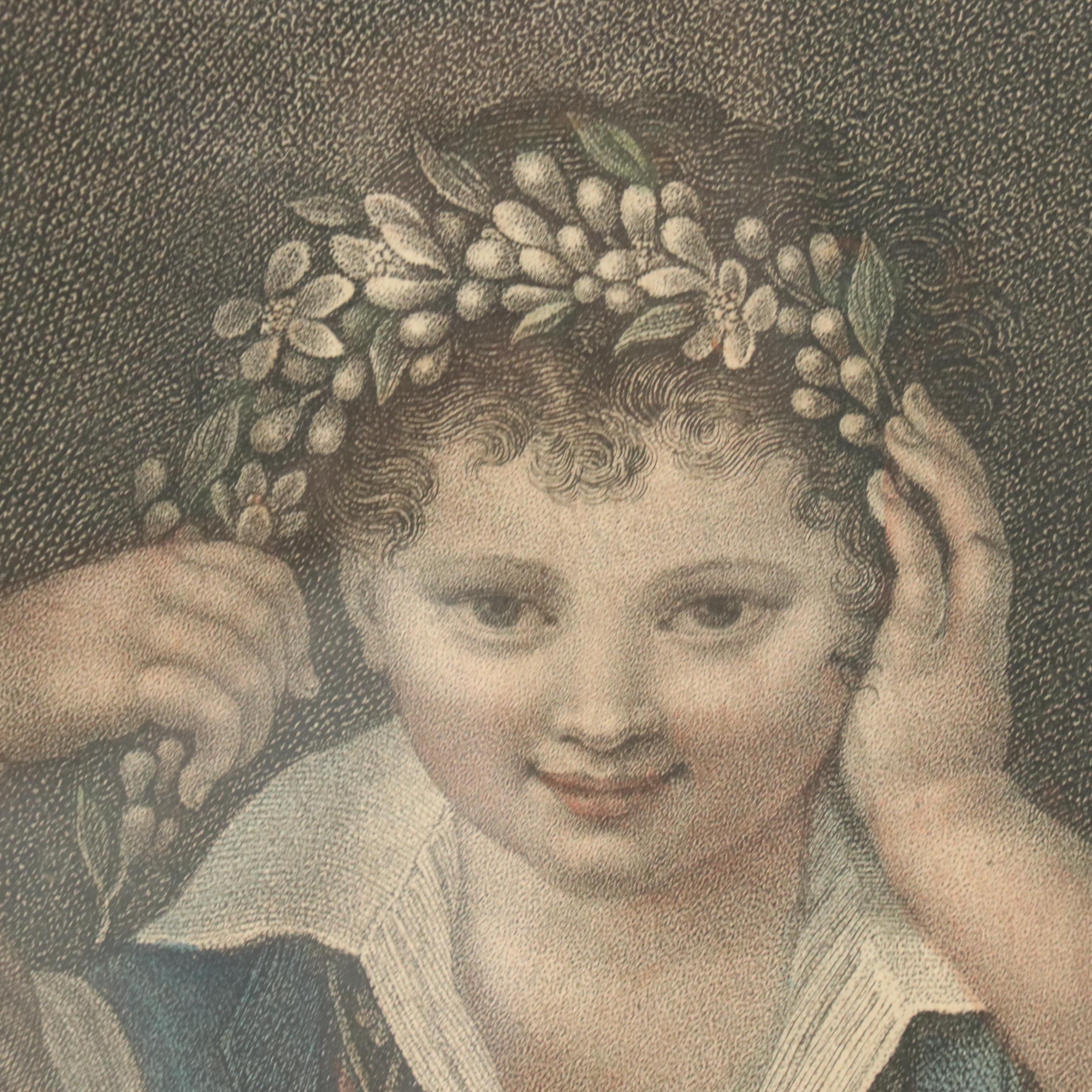 French Engraving "Ah! C'en est Fait je me Marie" After Jenny Berger-Desoras