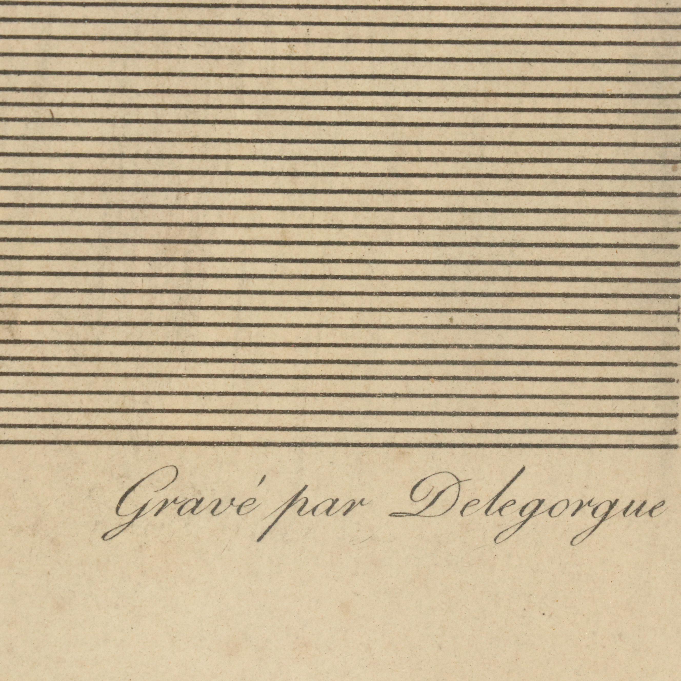 French Engraving "Ah! C'en est Fait je me Marie" After Jenny Berger-Desoras