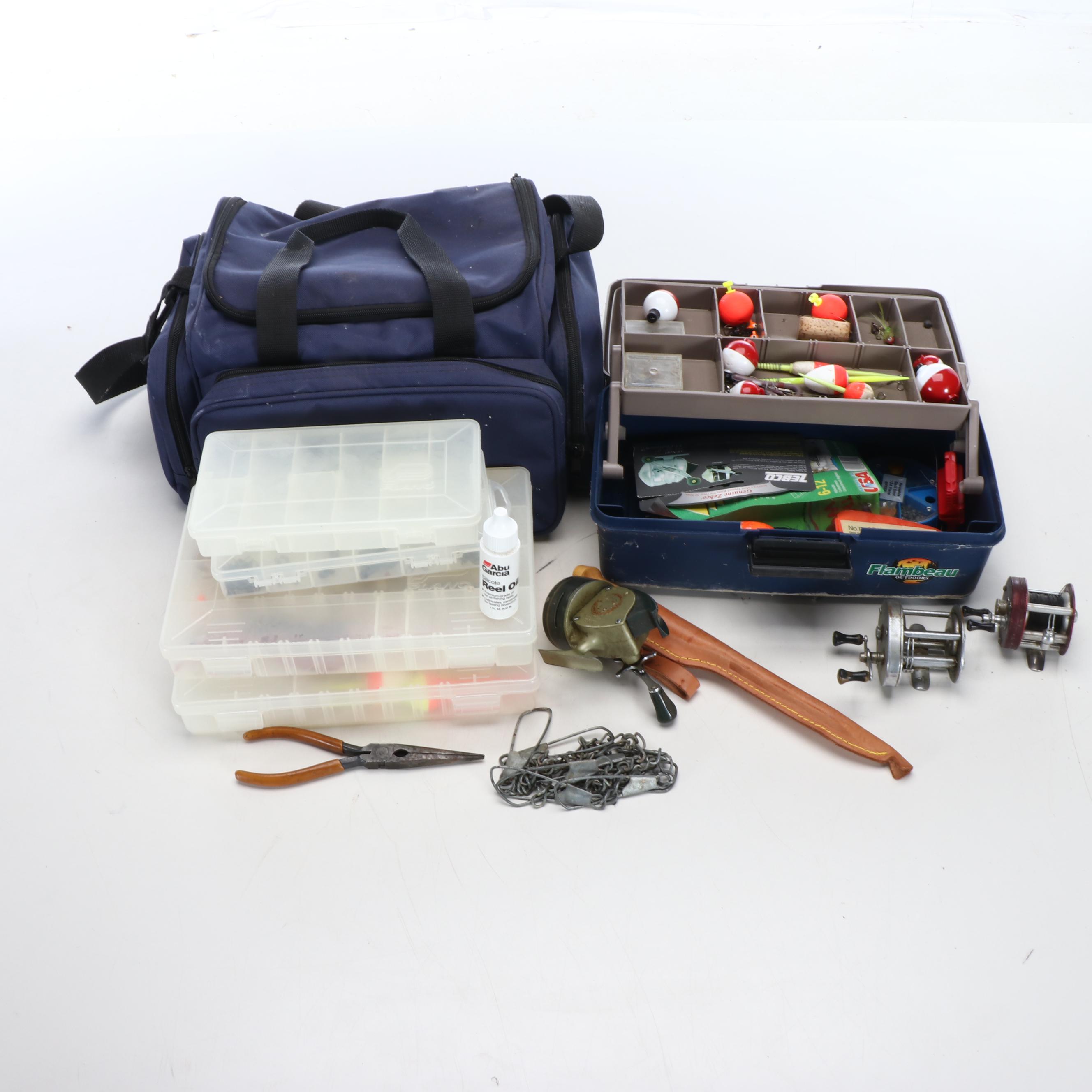 Fishing Collection Featuring Rods, Lures and More