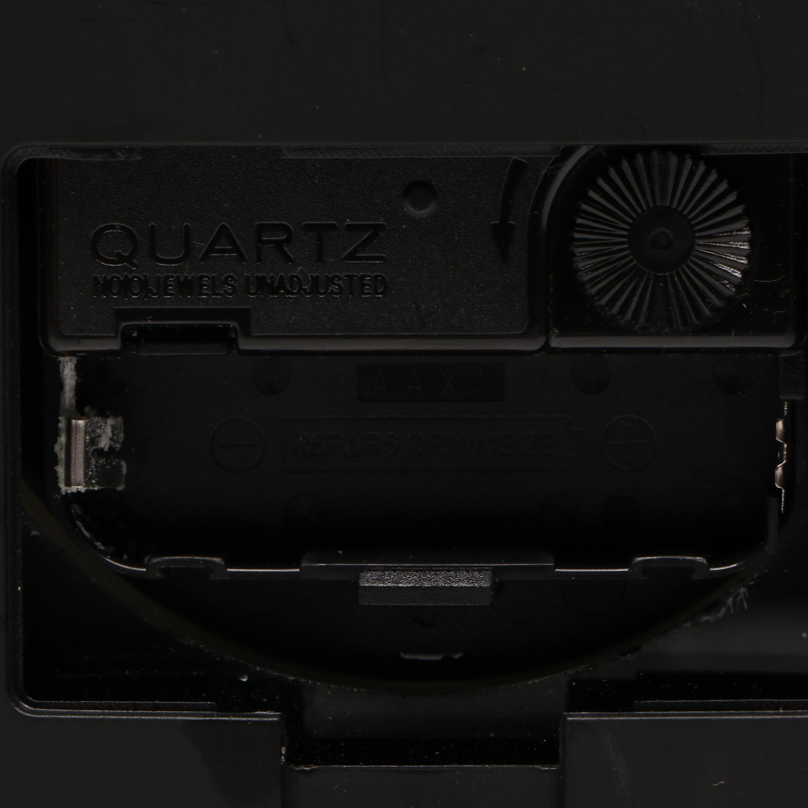 MCM Style Frank Lloyd Wright for Bulova Desk Clock