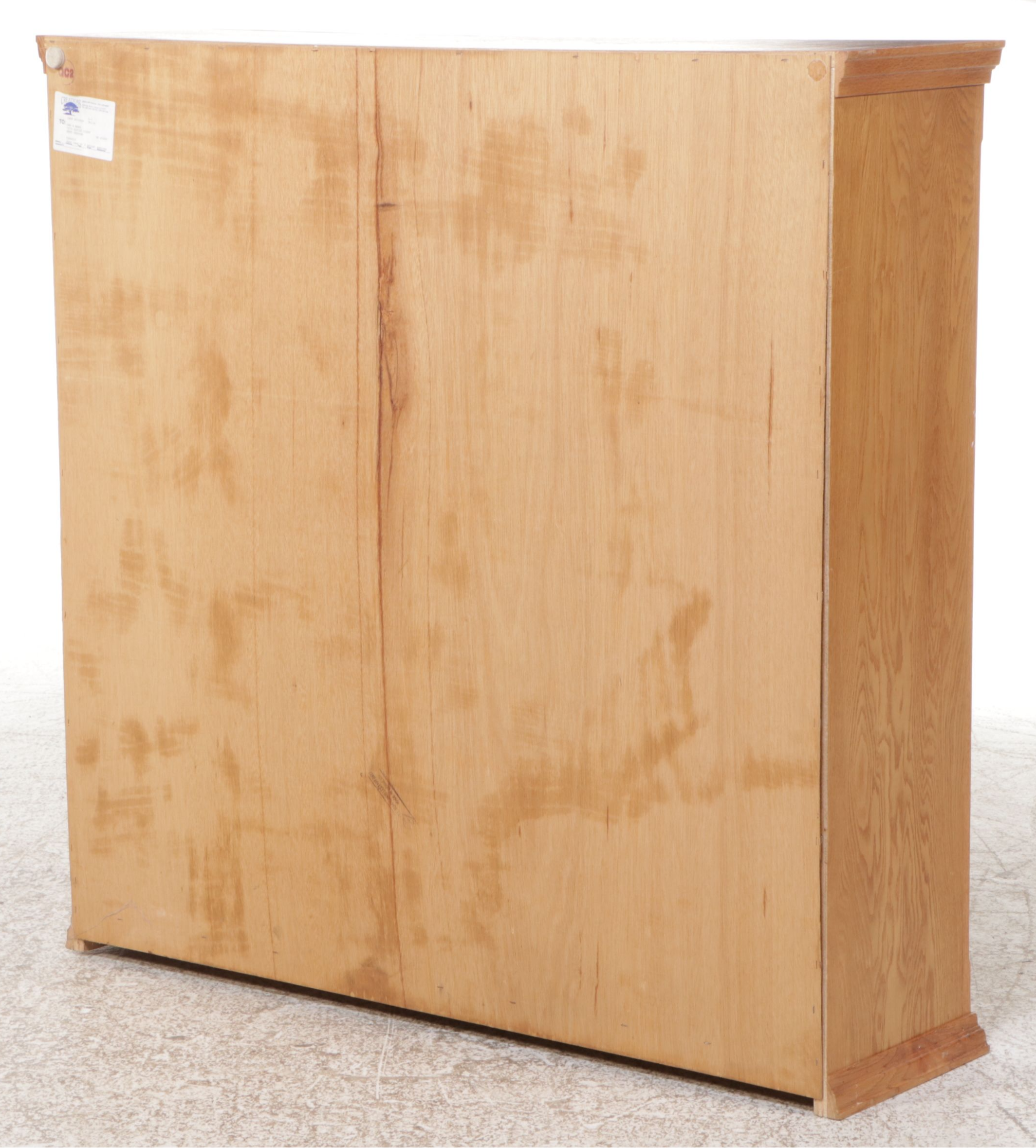 Creations Furniture Oak Bookcase, Late 20th Century