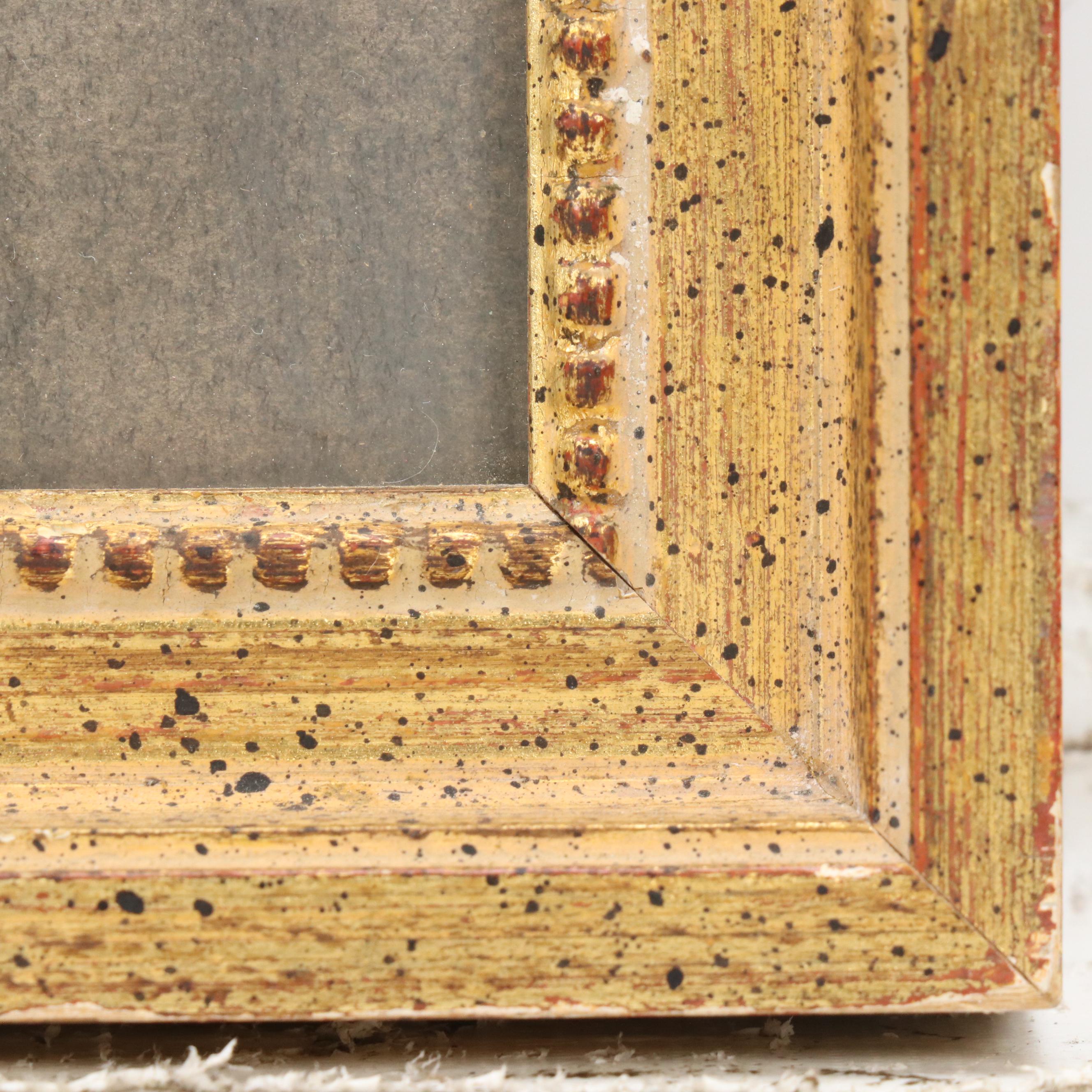 French Portrait Drawing of M. Coqueret, 19th Century