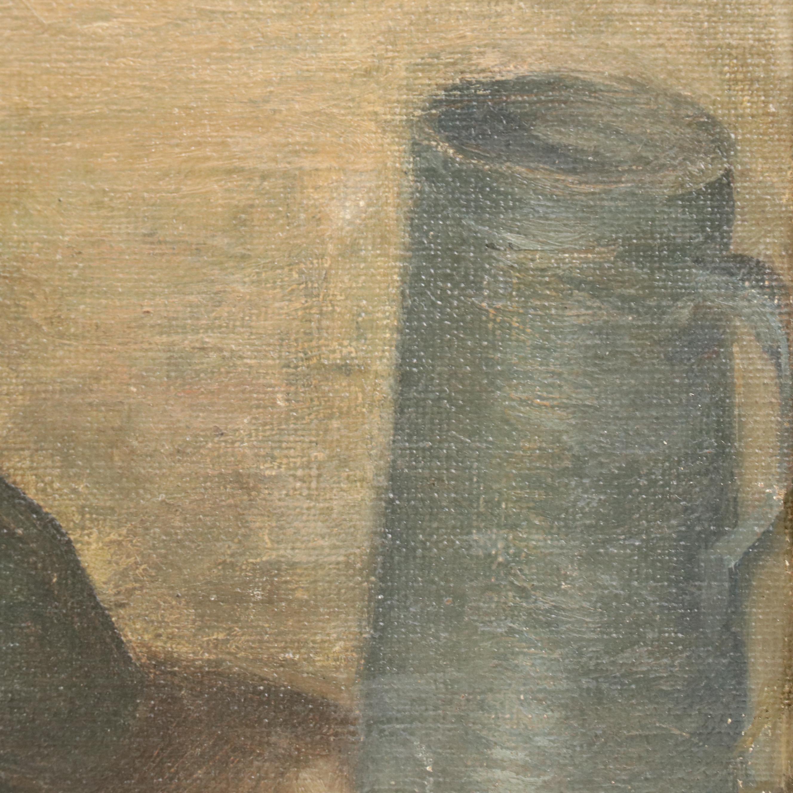 After Adriaen van Ostade Oil Painting "The Herring Eater"