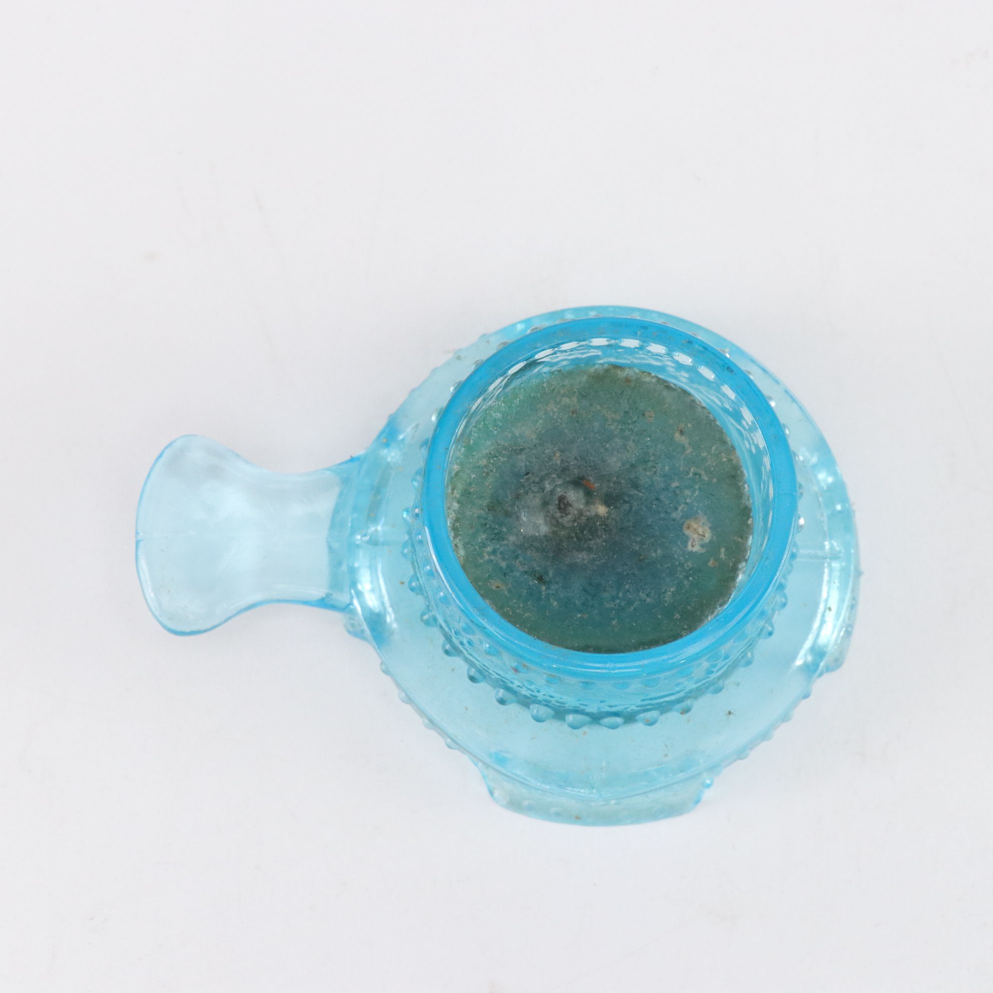 Mosser Glass "Azure" Fairy Lamp, Degenhart Bicentennial Bell and More Blue Glass