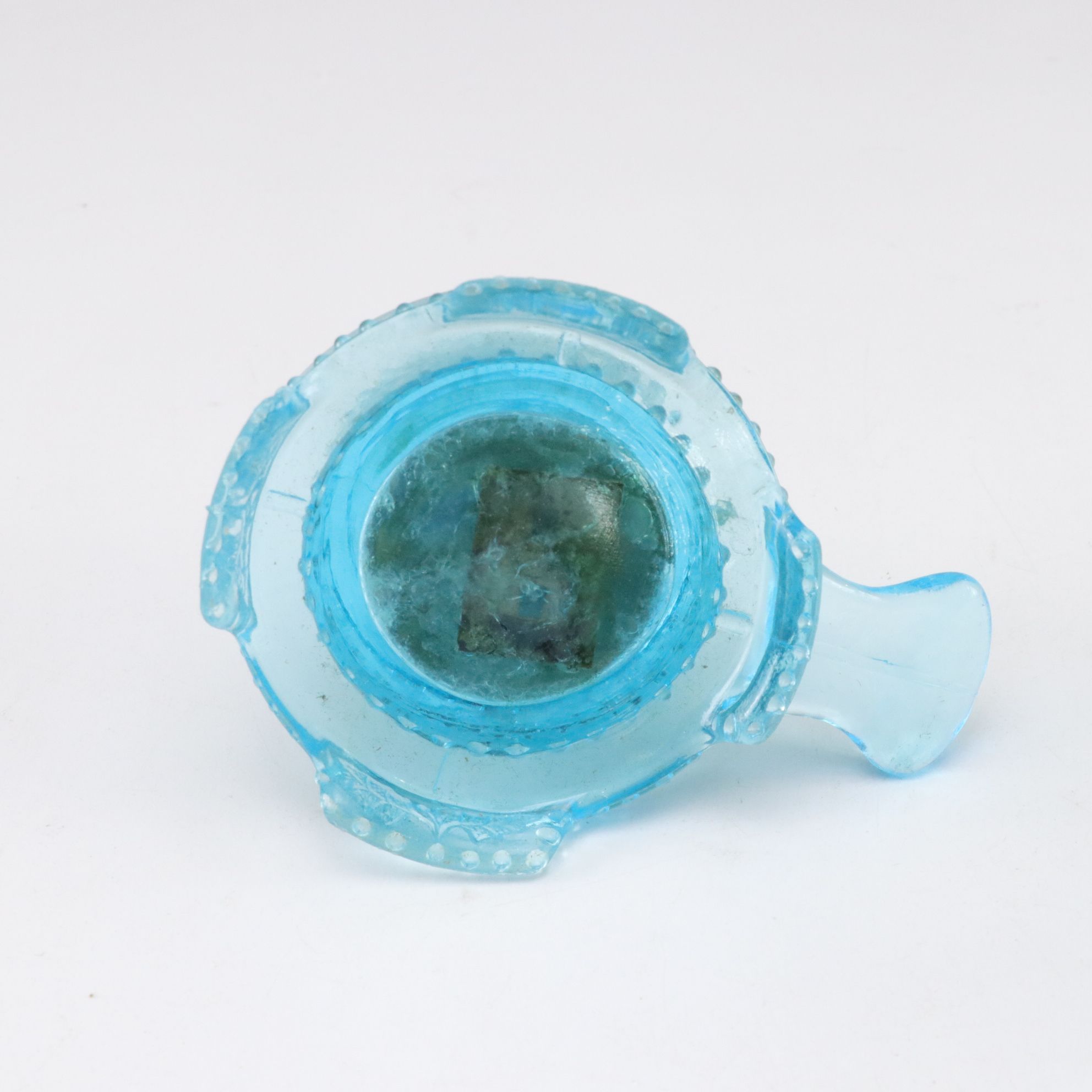 Mosser Glass "Azure" Fairy Lamp, Degenhart Bicentennial Bell and More Blue Glass