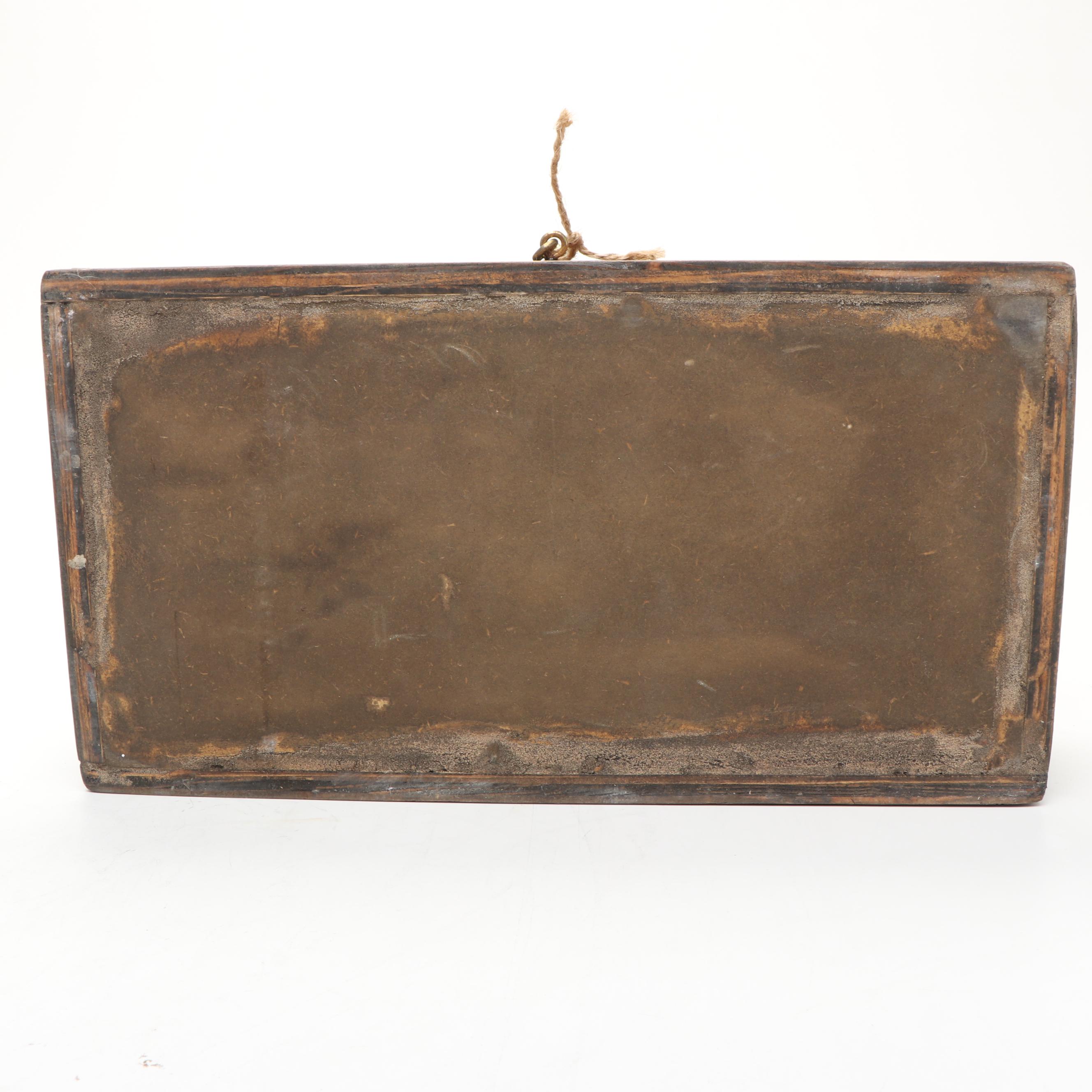 Wooden Oversize Dice and Chest