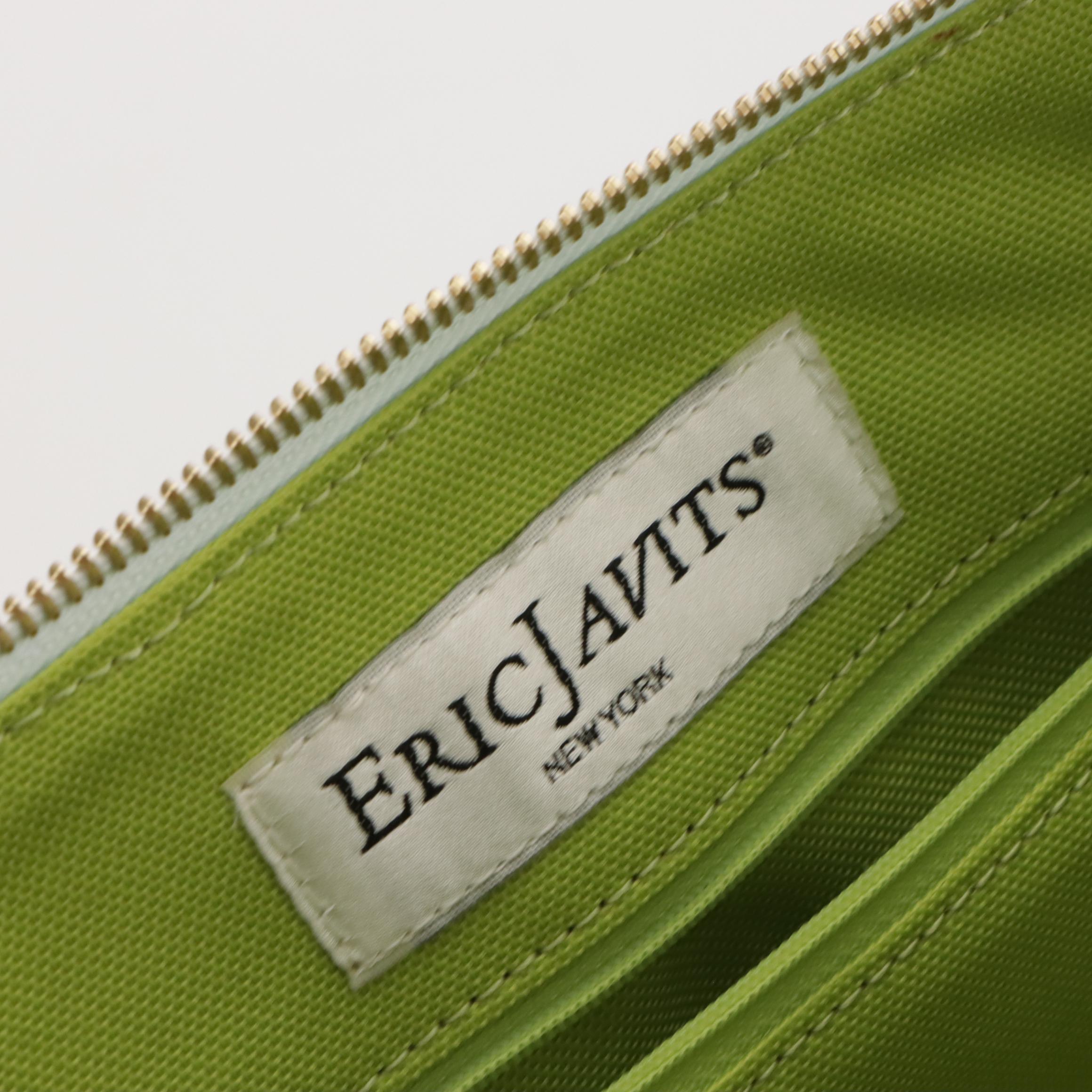 Salvatore Ferragamo Floral Fish Printed Clear PVC and Eric Javits Shoulder Bags