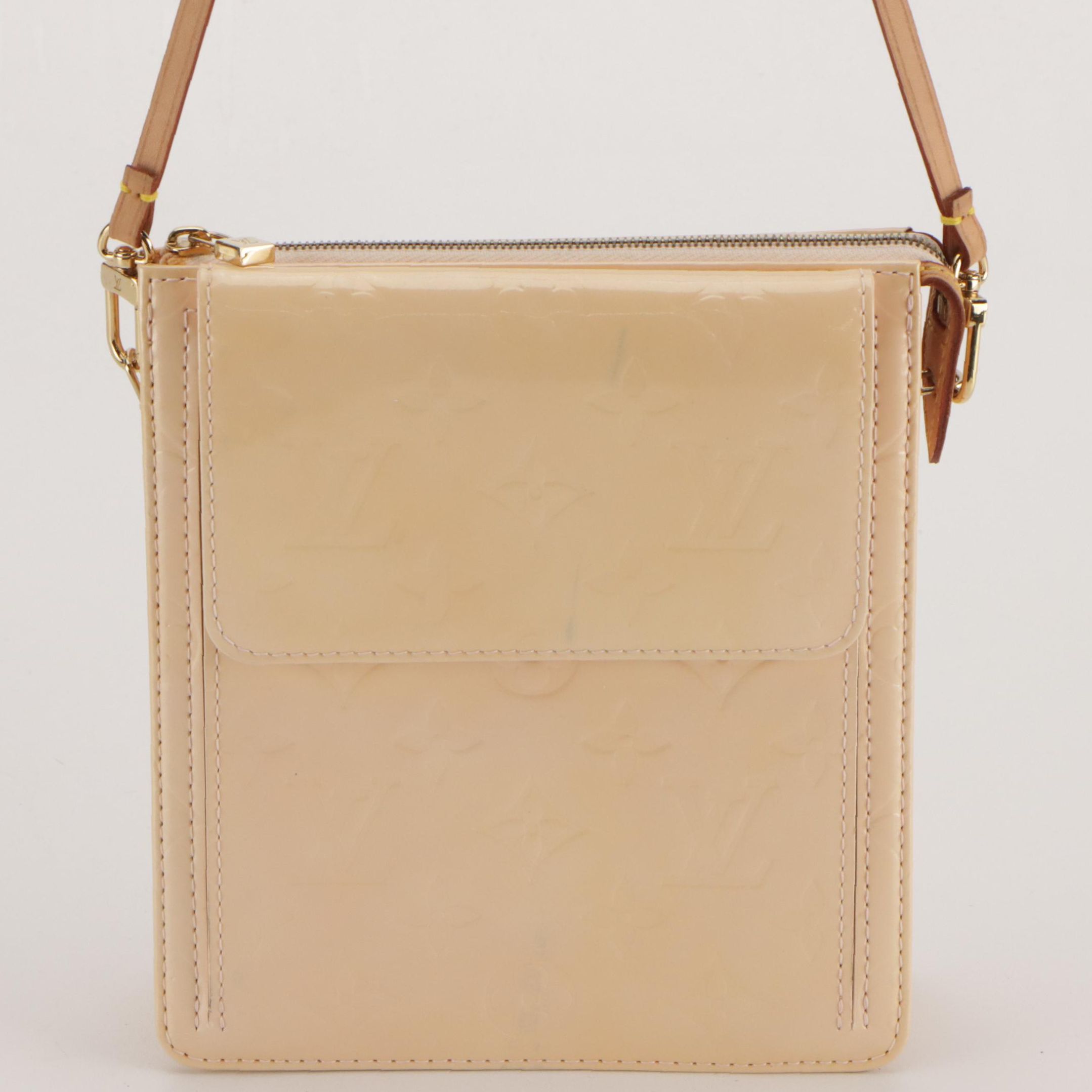 Louis Vuitton Mott Shoulder Bag in Monogram Vernis Leather