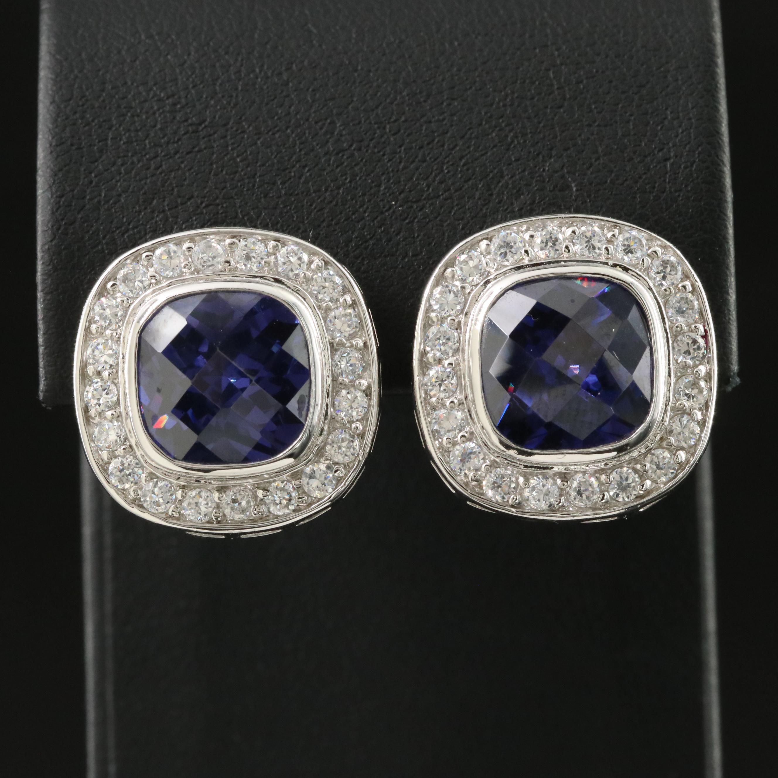 Sterling CZ Earrings