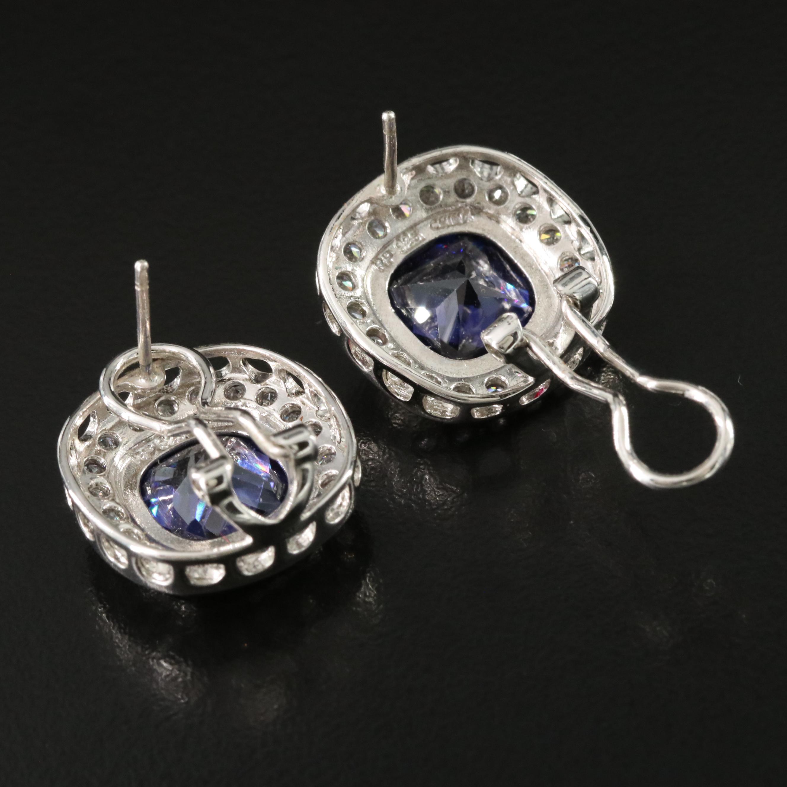 Sterling CZ Earrings