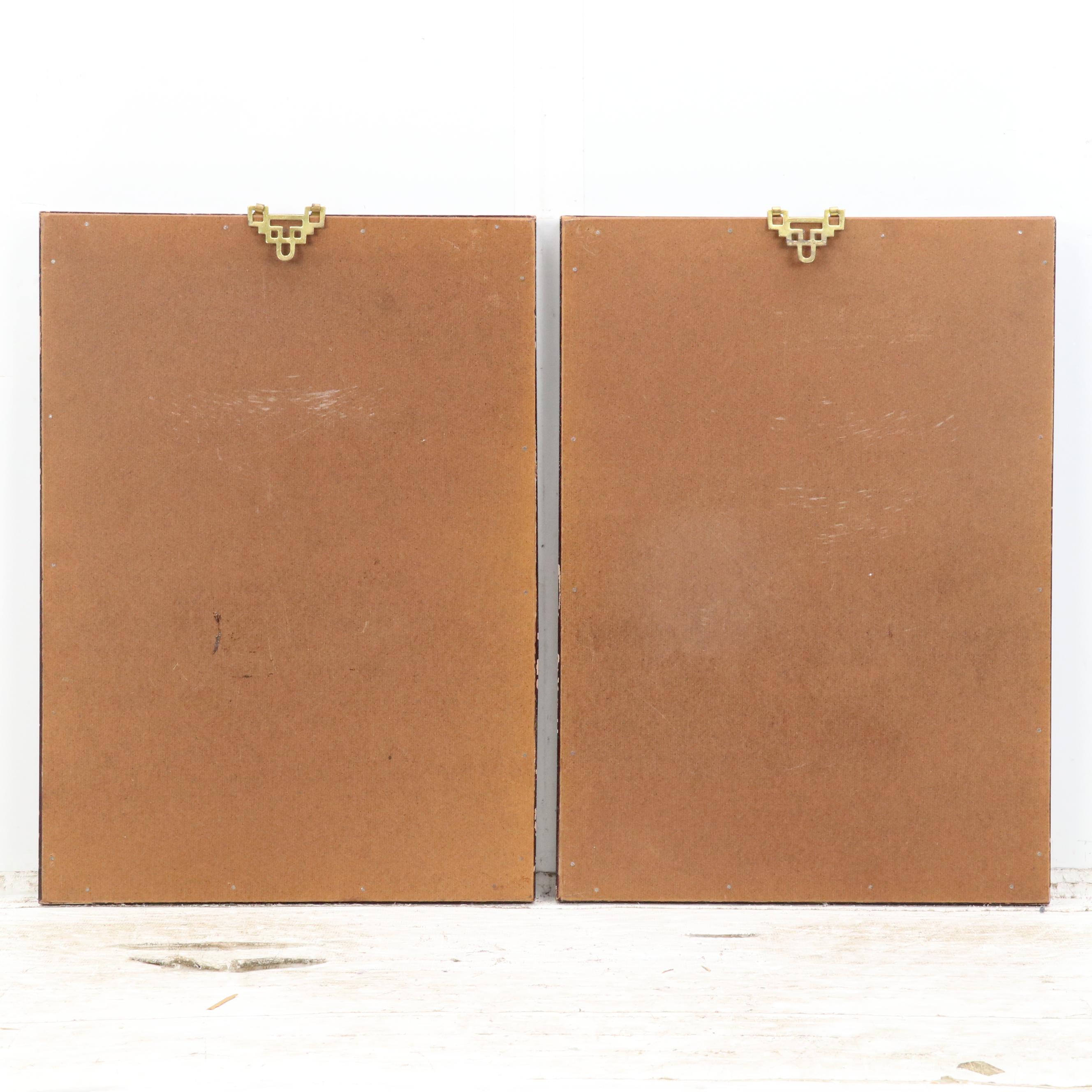 Chinese Hand-Painted Porcelain Plaques