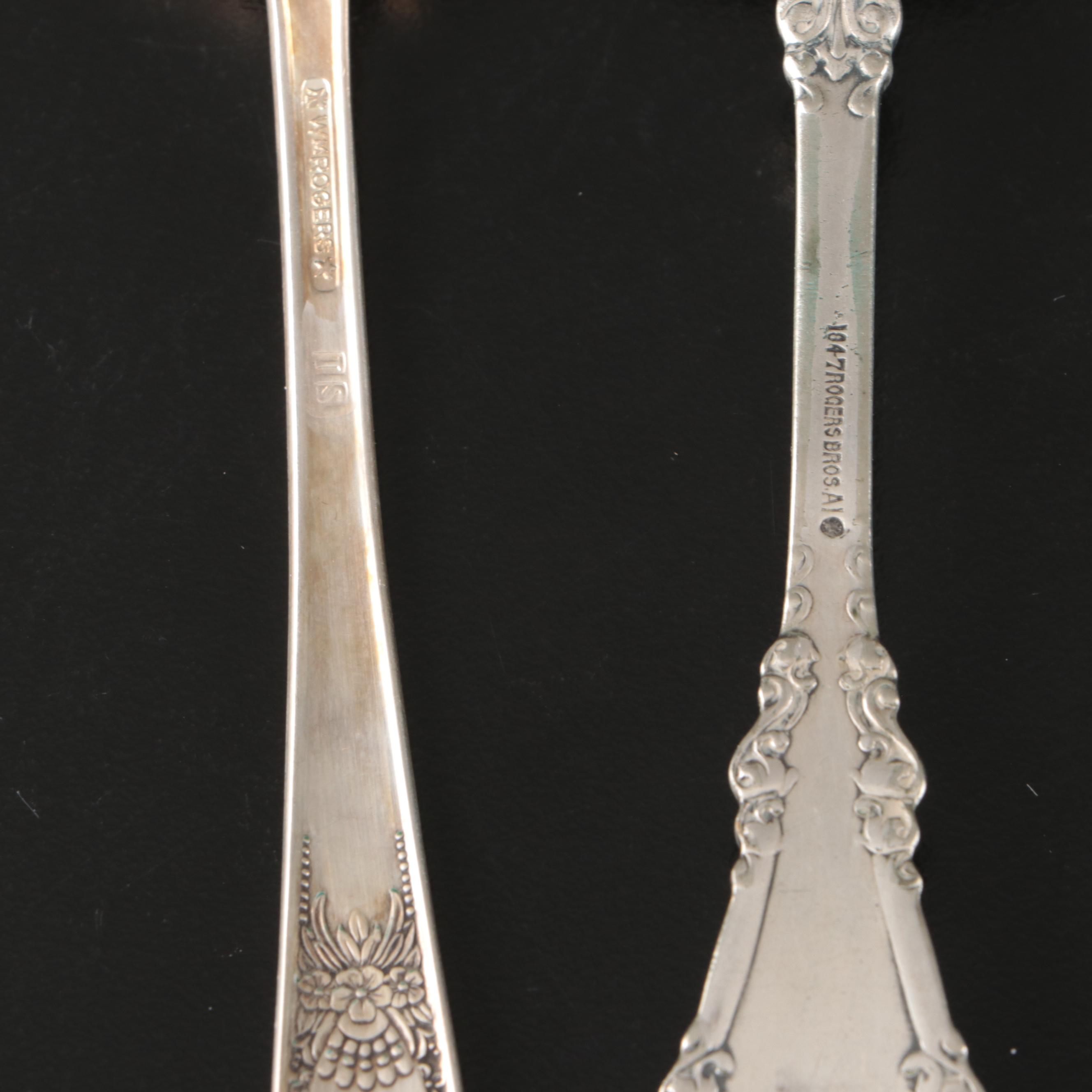 International Silver "Beloved" and "Berkshire" Silver Plate Flatware