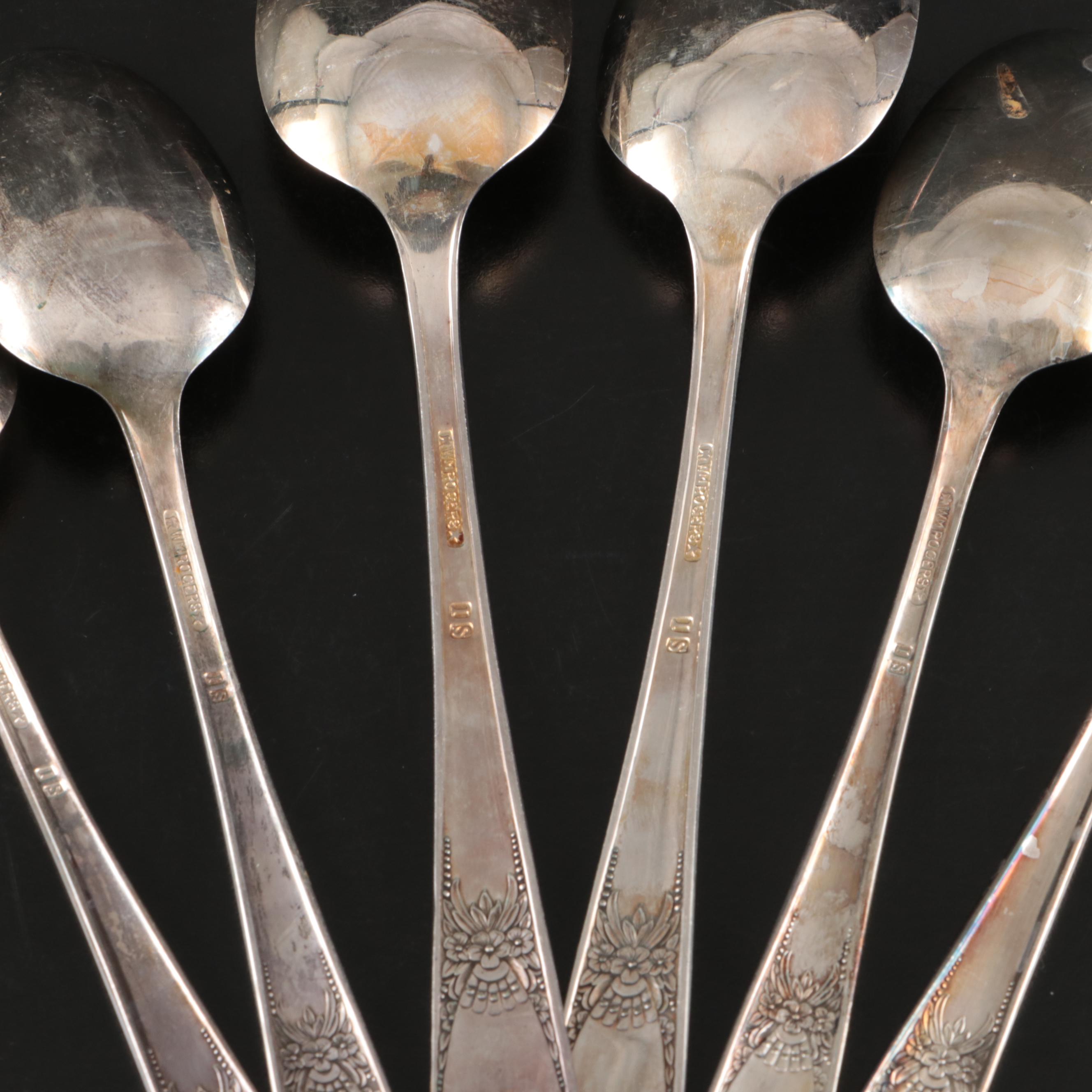 International Silver "Beloved" and "Berkshire" Silver Plate Flatware