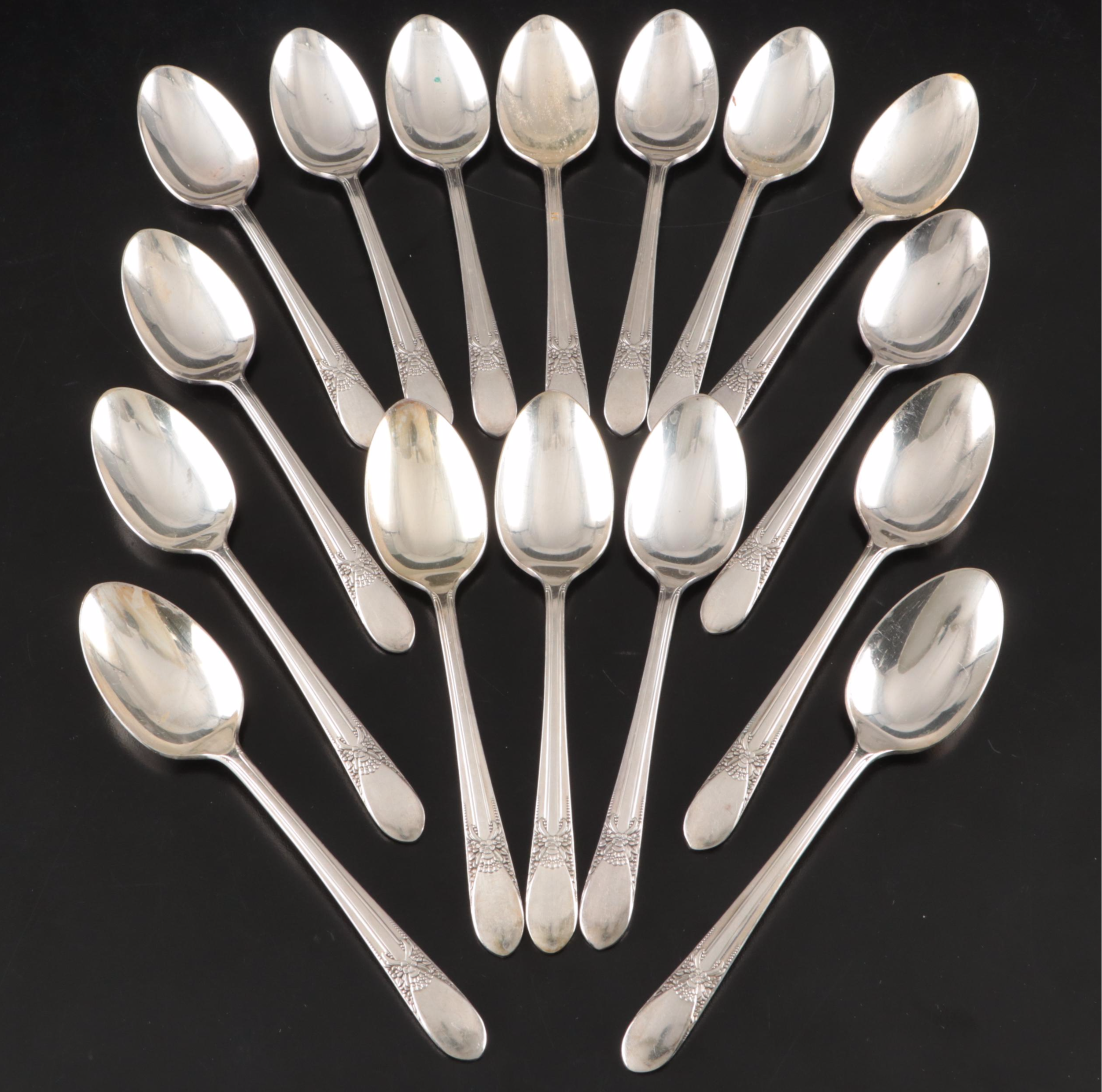 International Silver "Beloved" and "Berkshire" Silver Plate Flatware