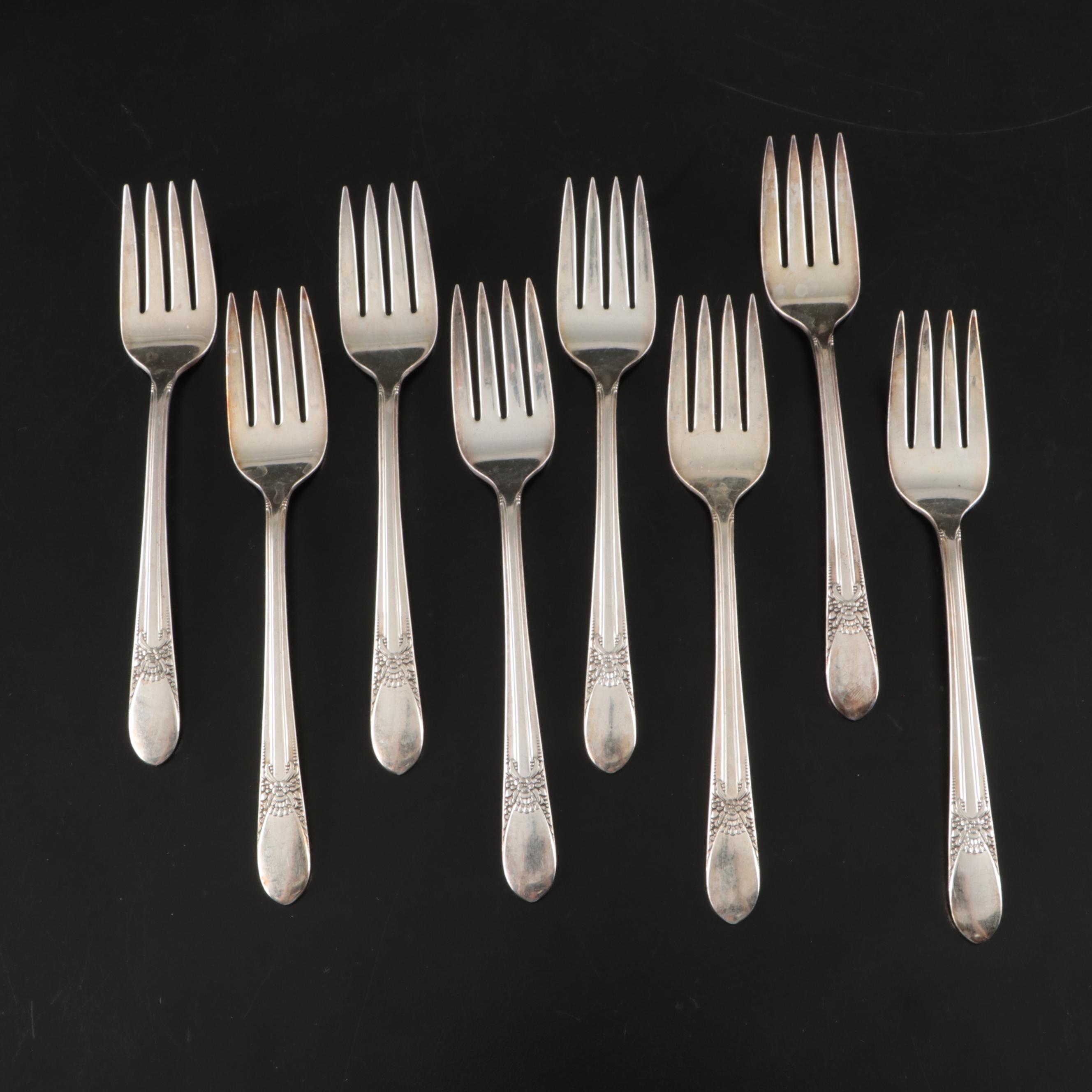 International Silver "Beloved" and "Berkshire" Silver Plate Flatware