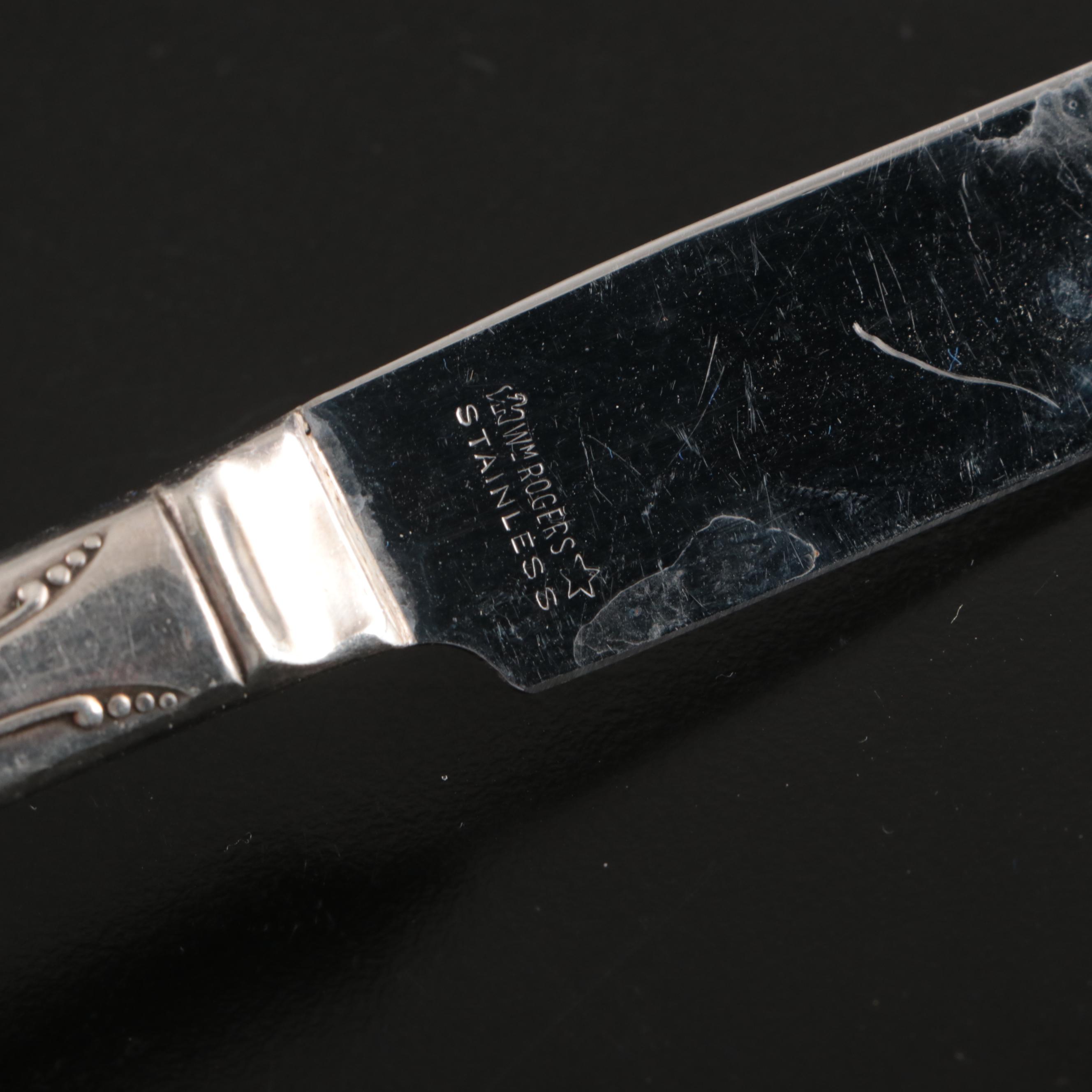 International Silver "Beloved" and "Berkshire" Silver Plate Flatware