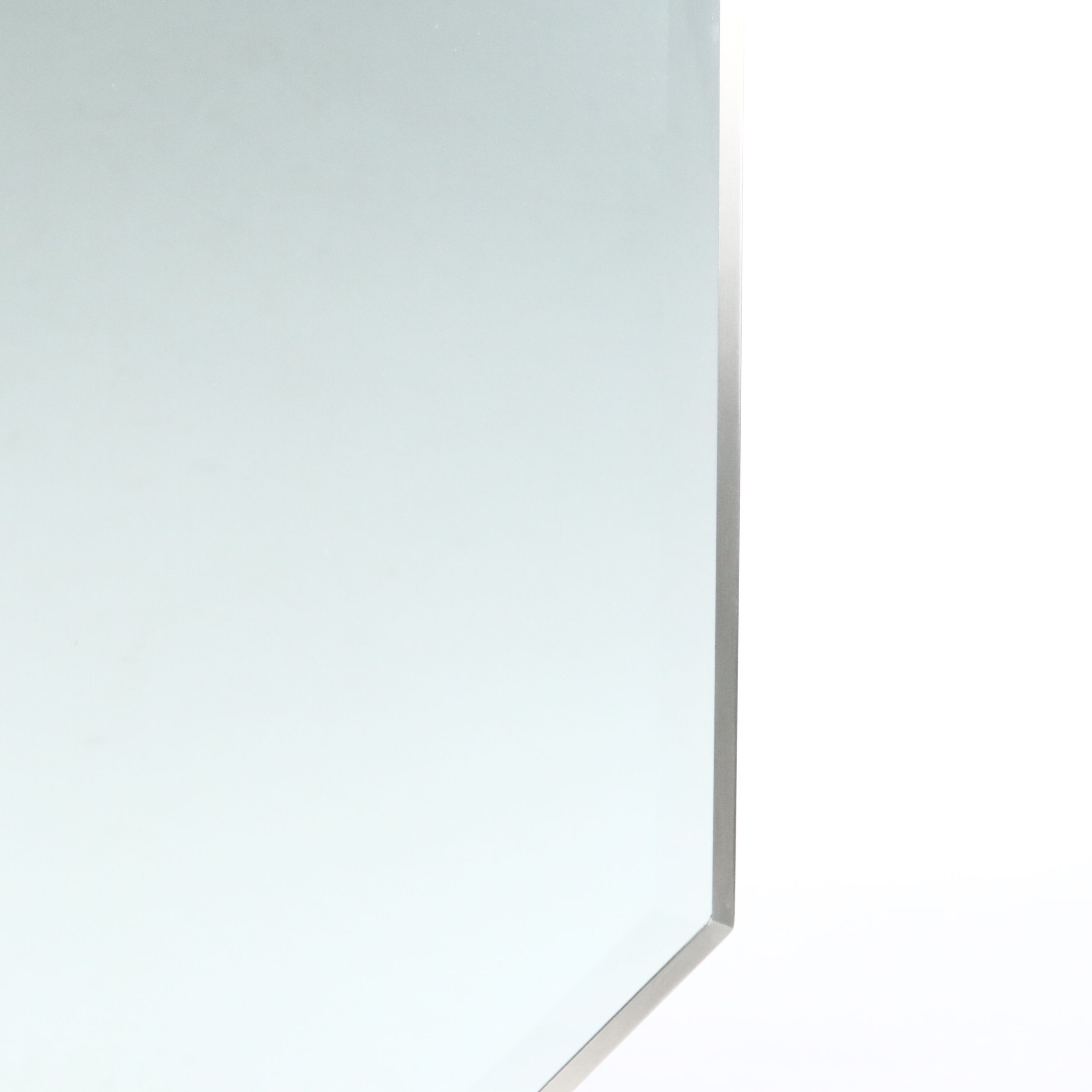 Uttermost Hexagonal Beveled Glass Wall Mirror