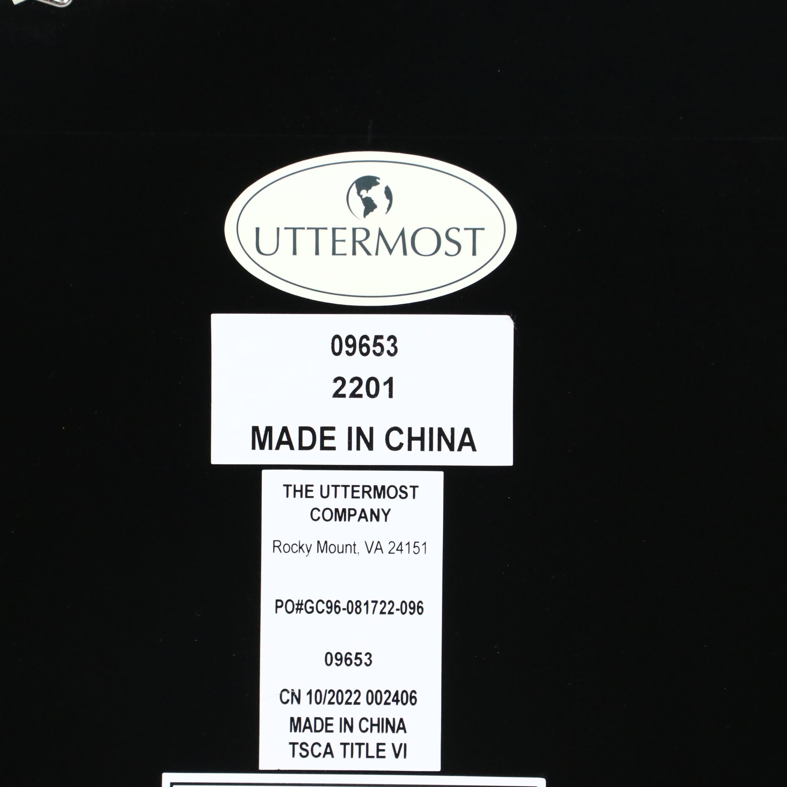 Uttermost Hexagonal Beveled Glass Wall Mirror