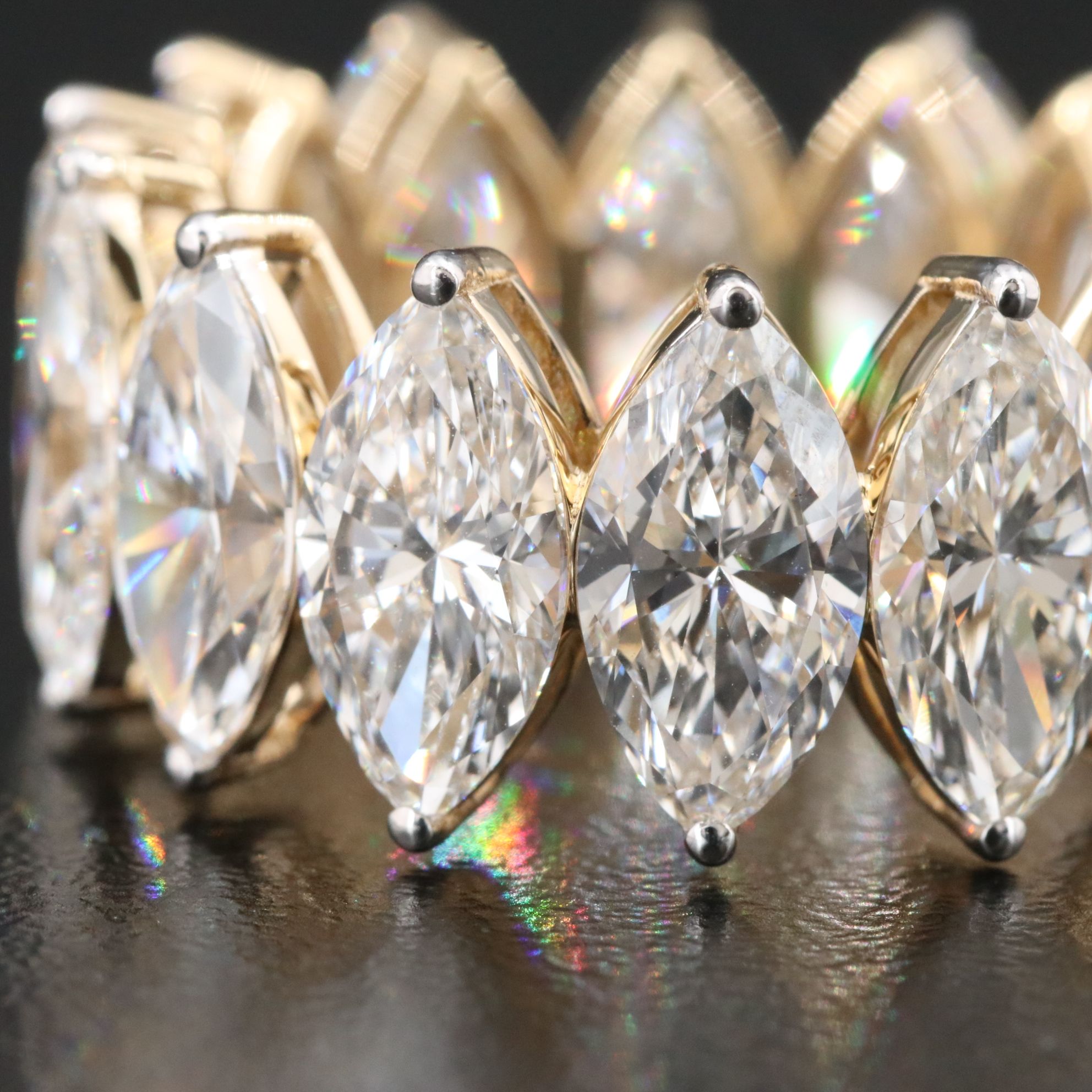 14K 12.56 CTW Lab Grown Diamond Eternity Band