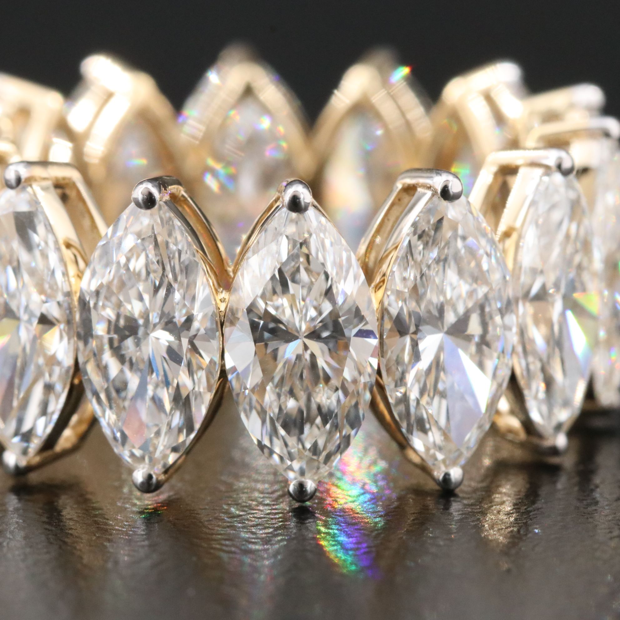 14K 12.56 CTW Lab Grown Diamond Eternity Band