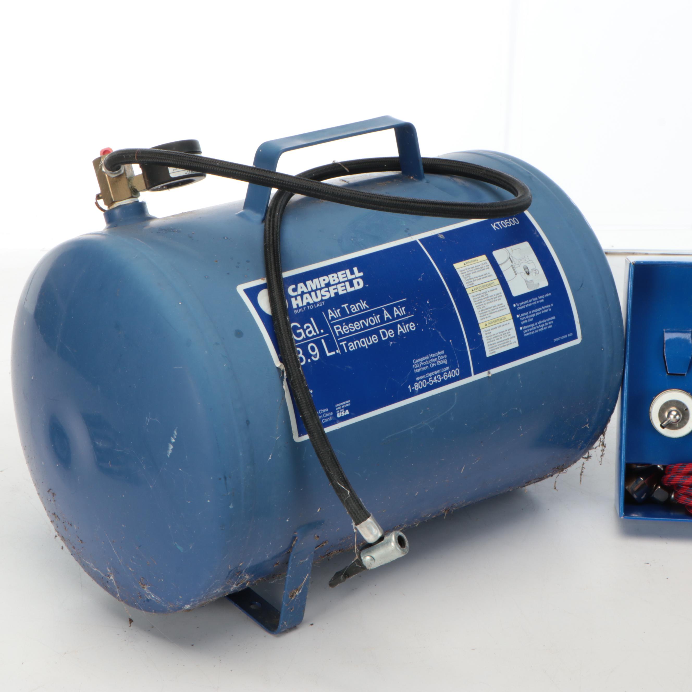 Paasche Airbrush Set with Campbell Hausfeld Air Tank