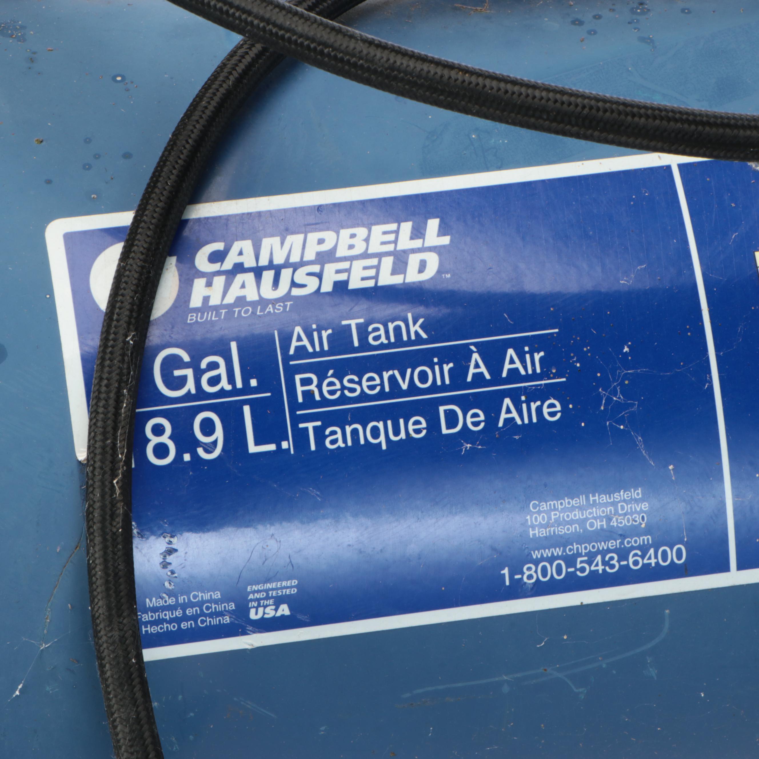 Paasche Airbrush Set with Campbell Hausfeld Air Tank