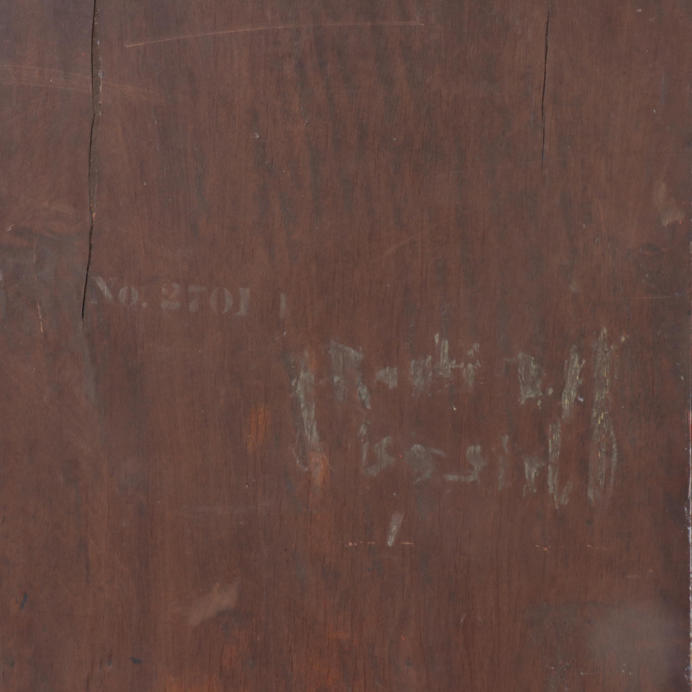 Chippendale Style Mahogany Secretary Desk, Early to Mid-20th Century