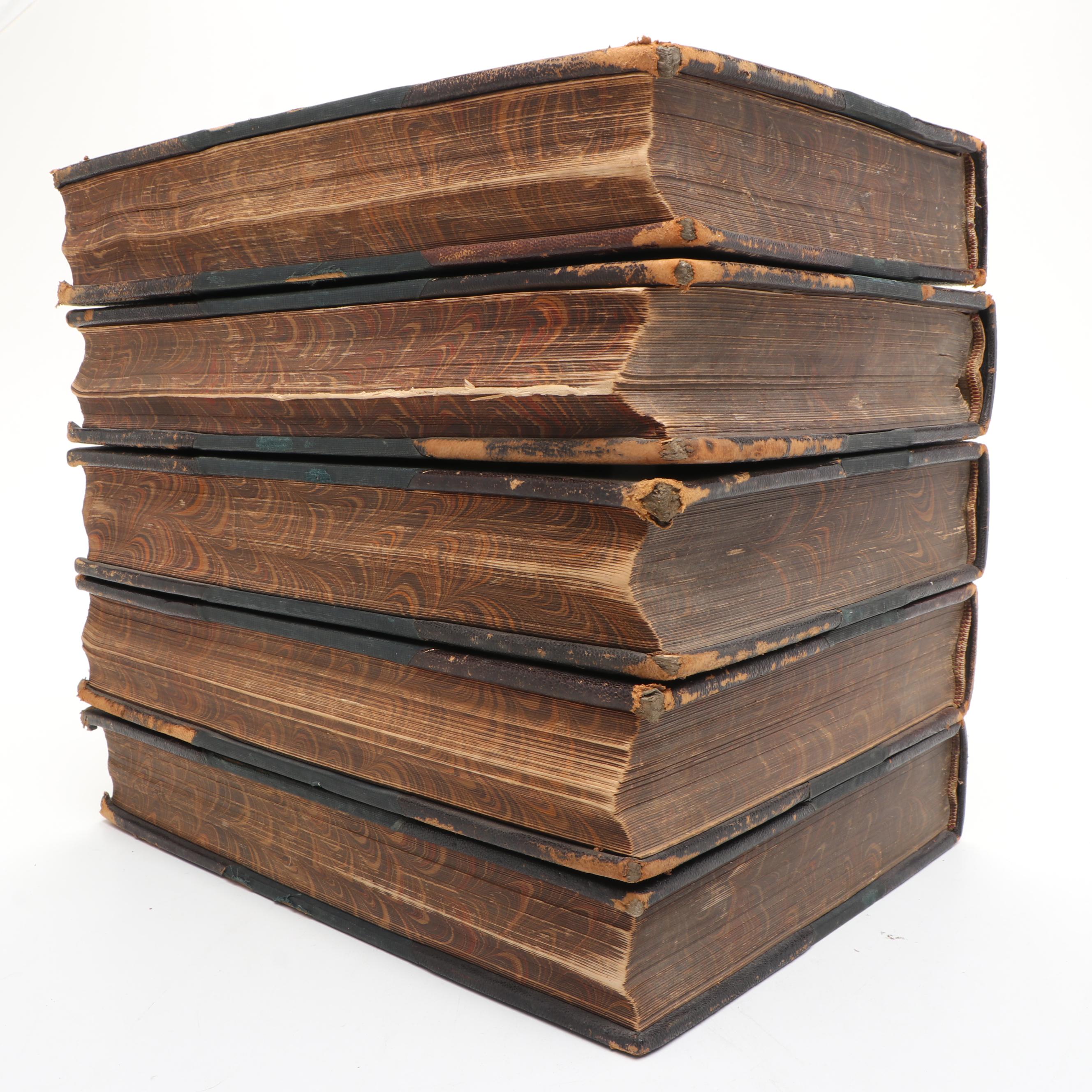 "The Century Dictionary and Encyclopedia" Partial Set, Late 19th Century