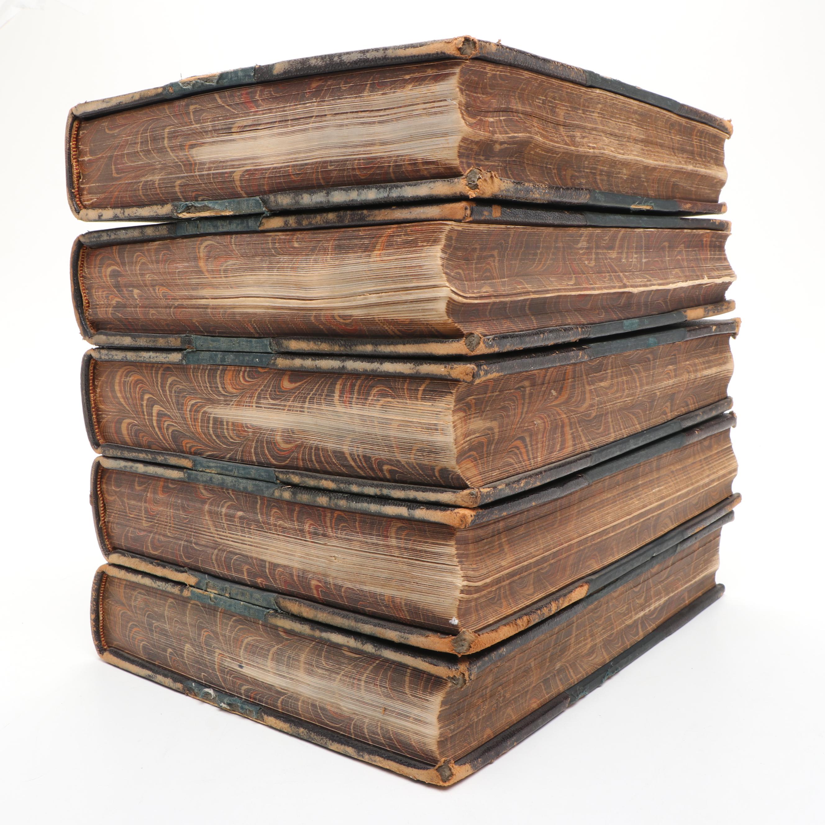 "The Century Dictionary and Encyclopedia" Partial Set, Late 19th Century