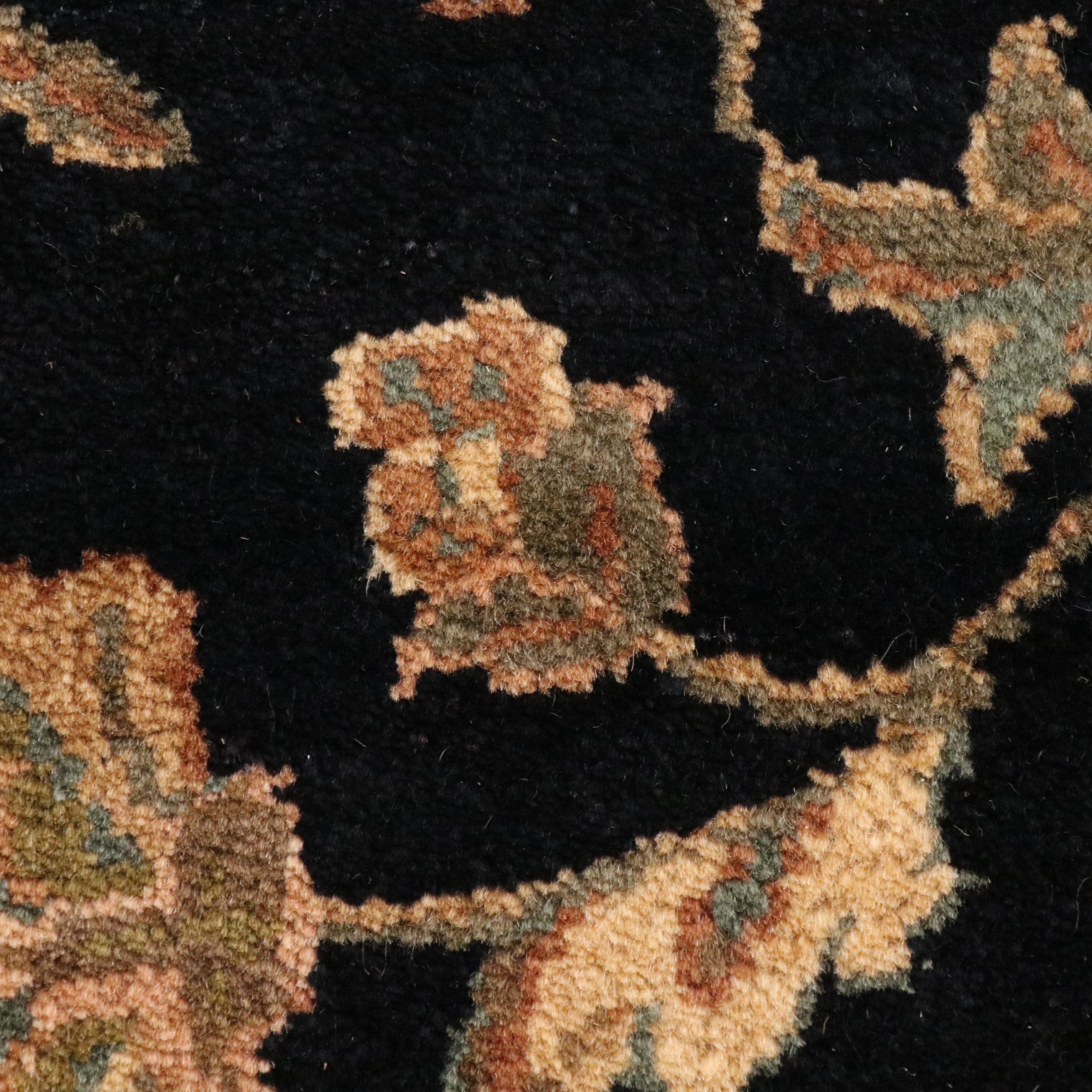 9' x 11'11 Hand-Knotted Indian Agra Area Rug