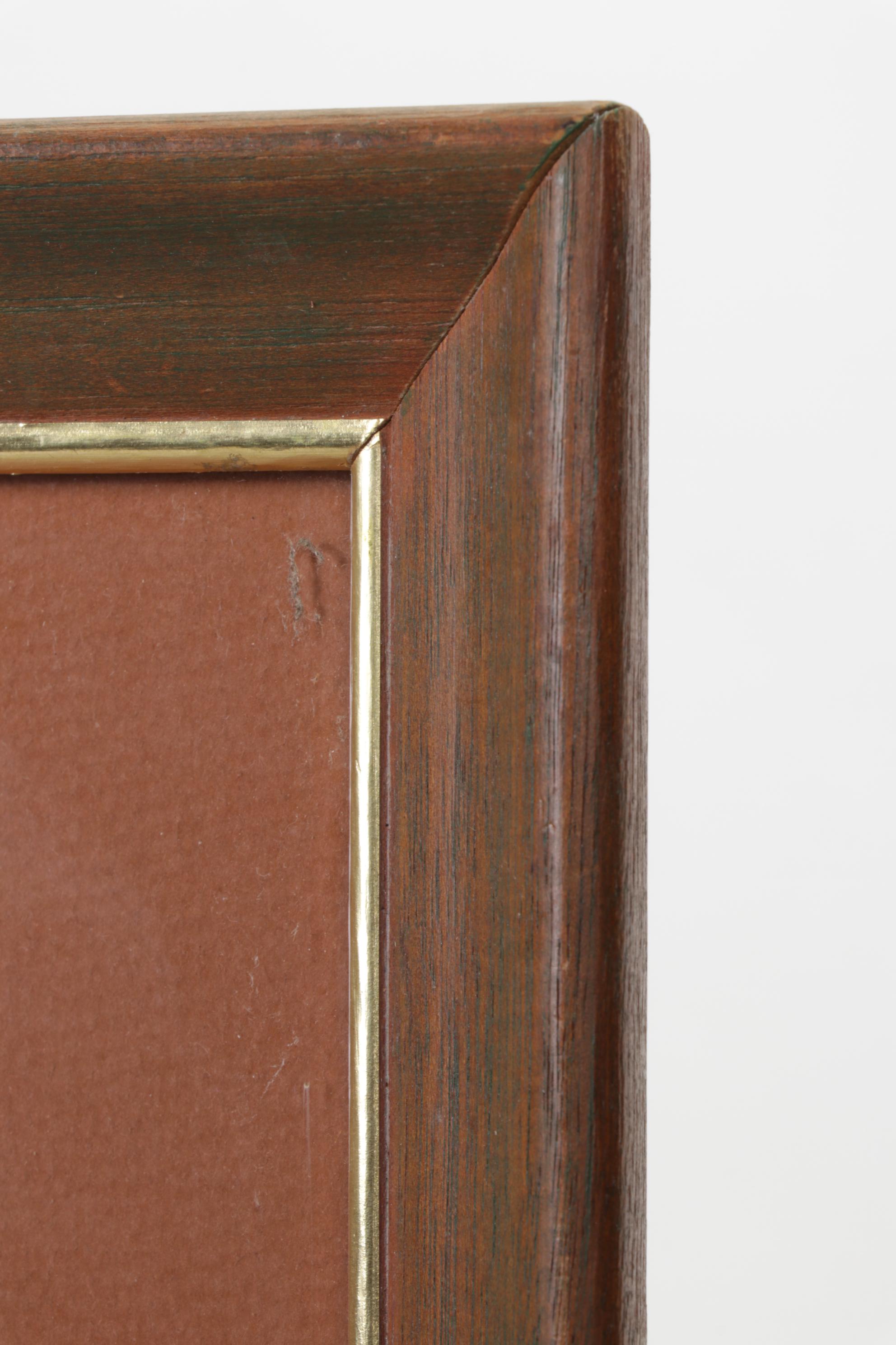 M.A. Jackson Watercolor Painting of a Woman Playing Violin