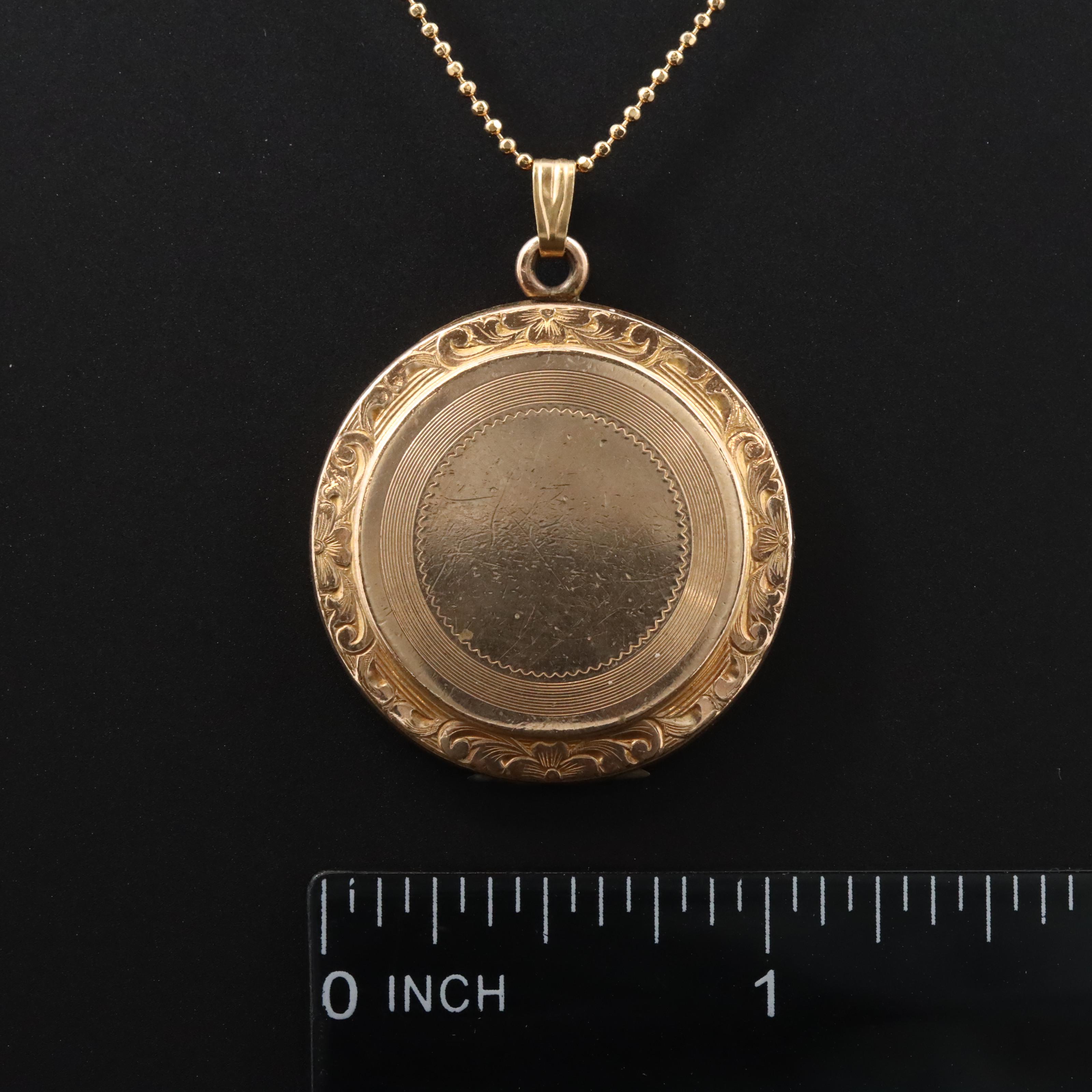 Antique Carter, Qvarnstrom & Remington Locket Necklace