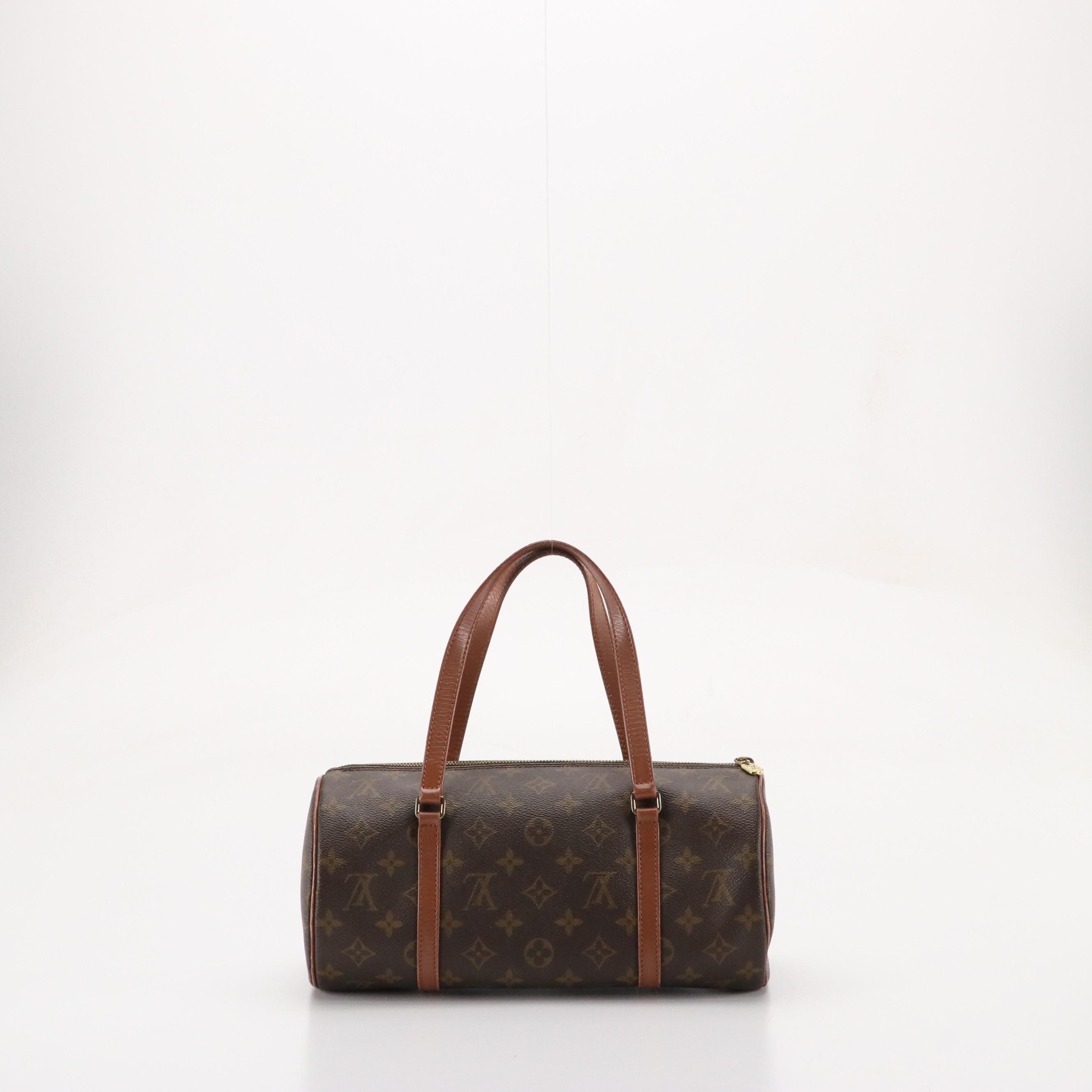 Louis Vuitton Papillon 30 in Monogram Canvas and Brown Leather