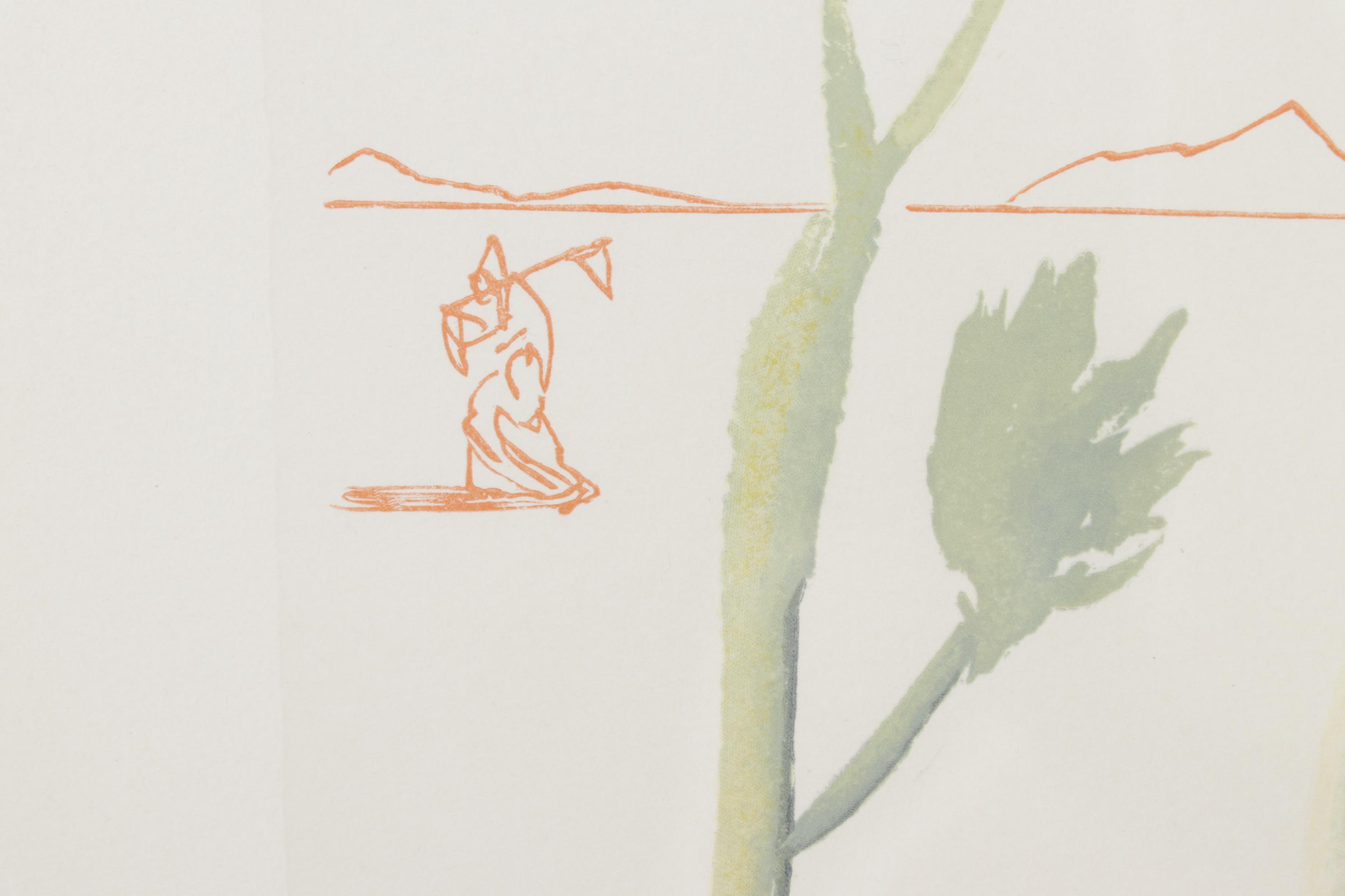 Salvador Dalí Wood Engraving "La Source," 1960 - 1964