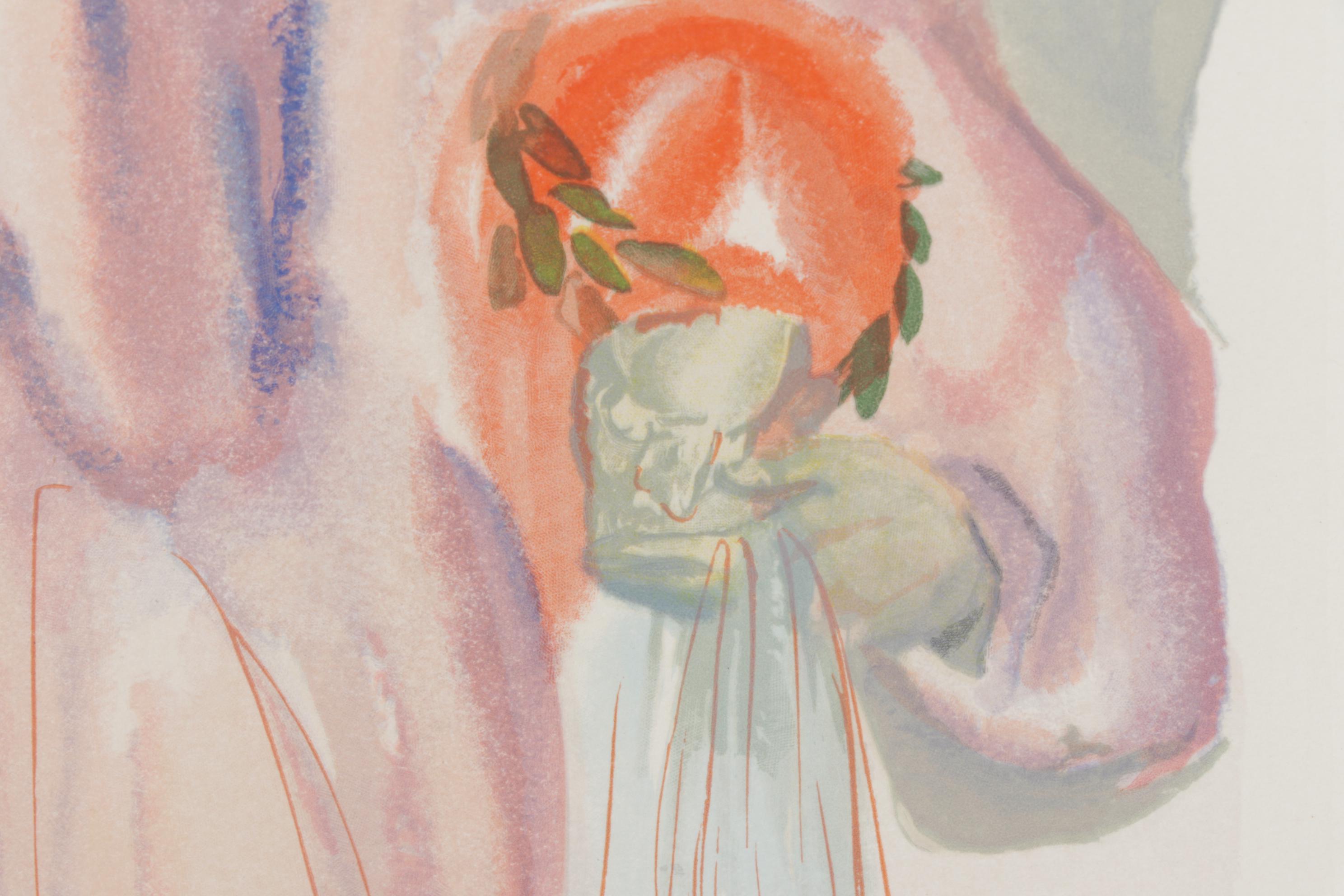 Salvador Dalí Wood Engraving "La Source," 1960 - 1964