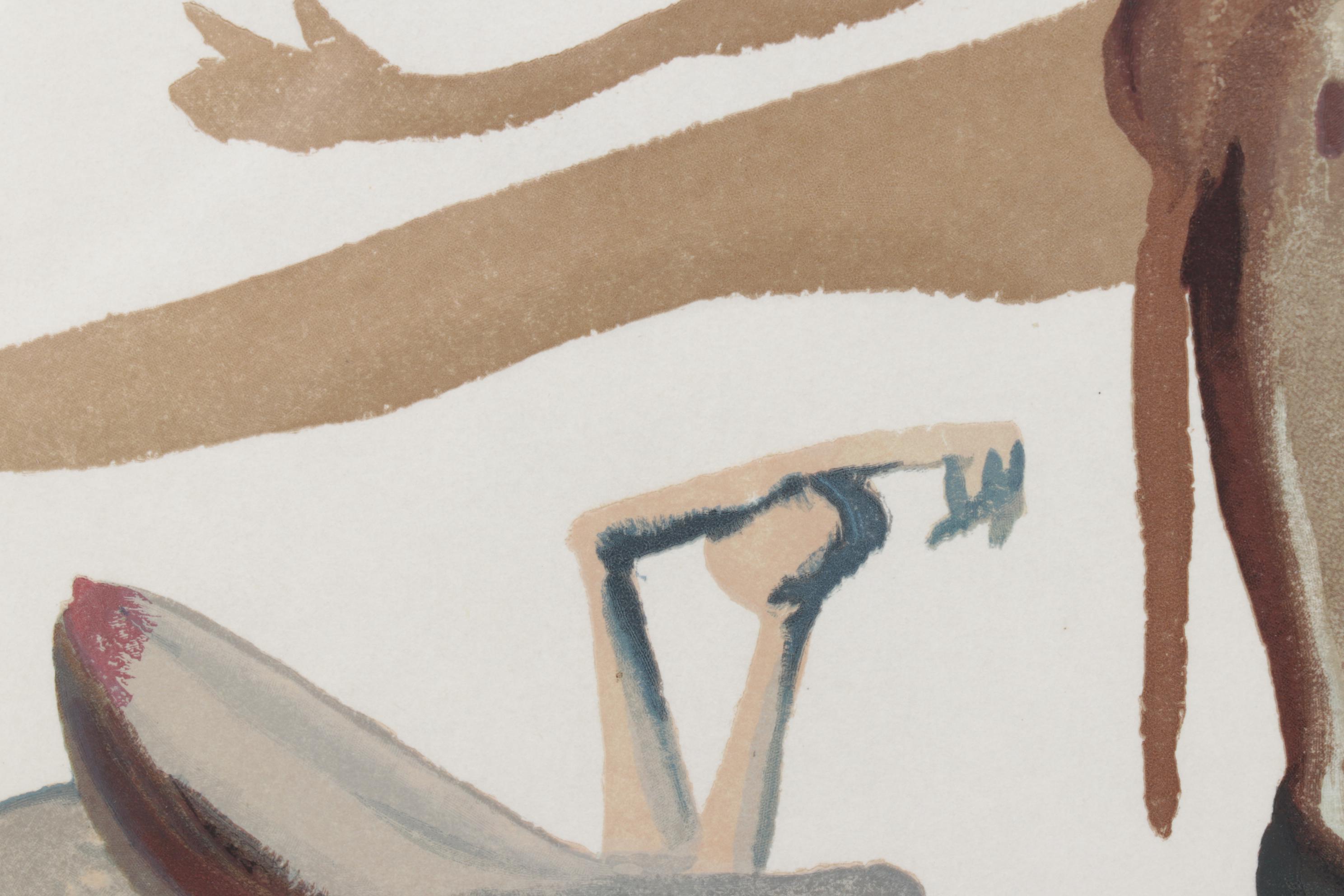 Salvador Dalí Wood Engraving "La Prodigalité"