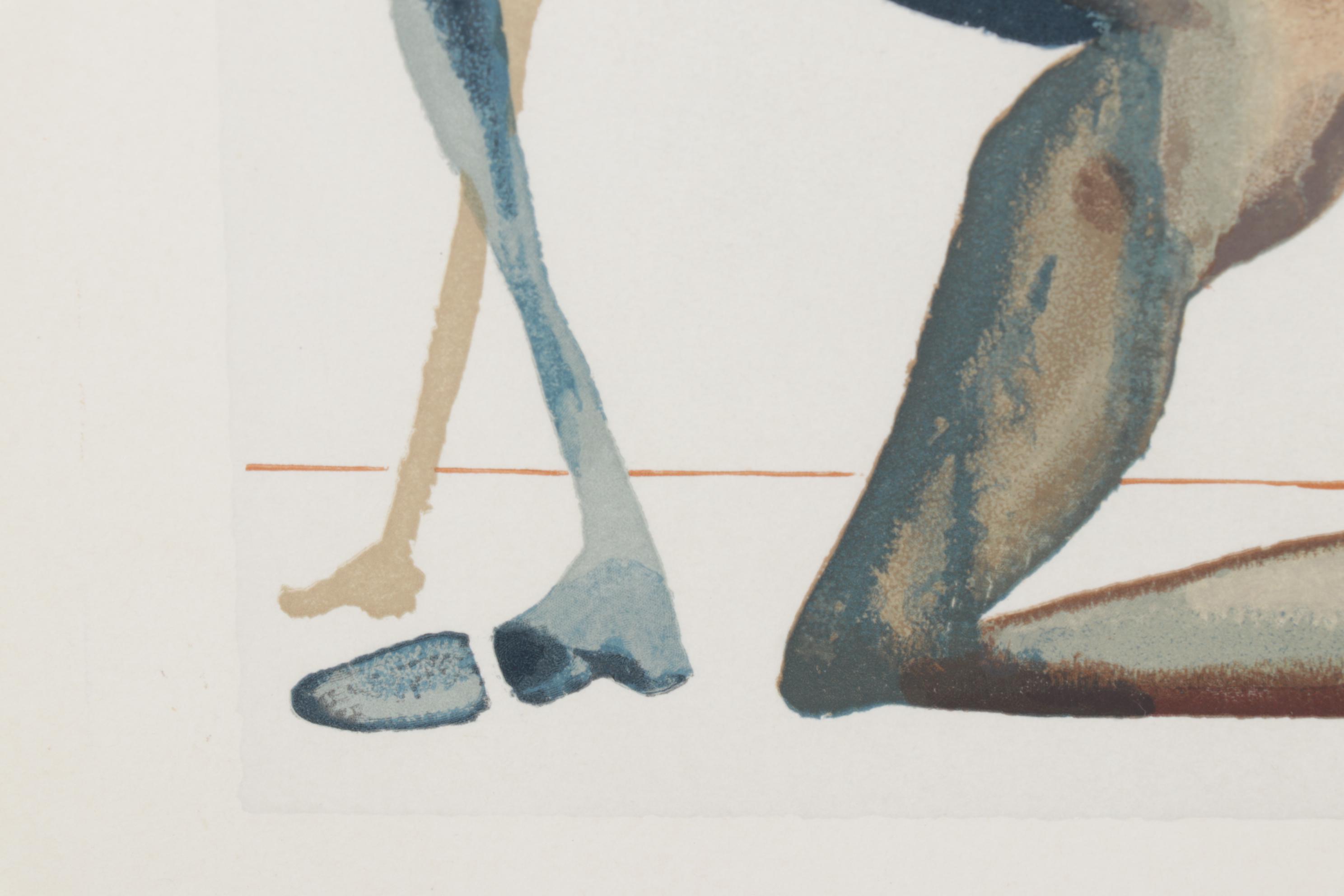 Salvador Dalí Wood Engraving "La Prodigalité"