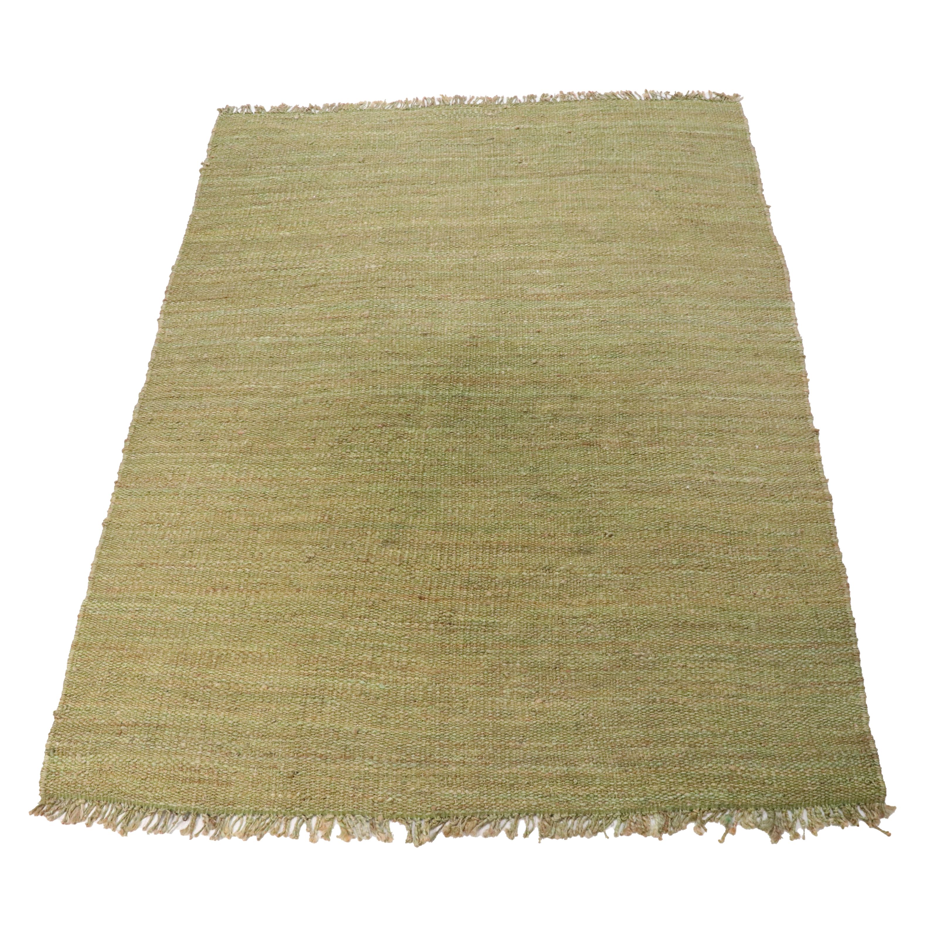 9' x 12'1 Handwoven Jute Room Sized Rug