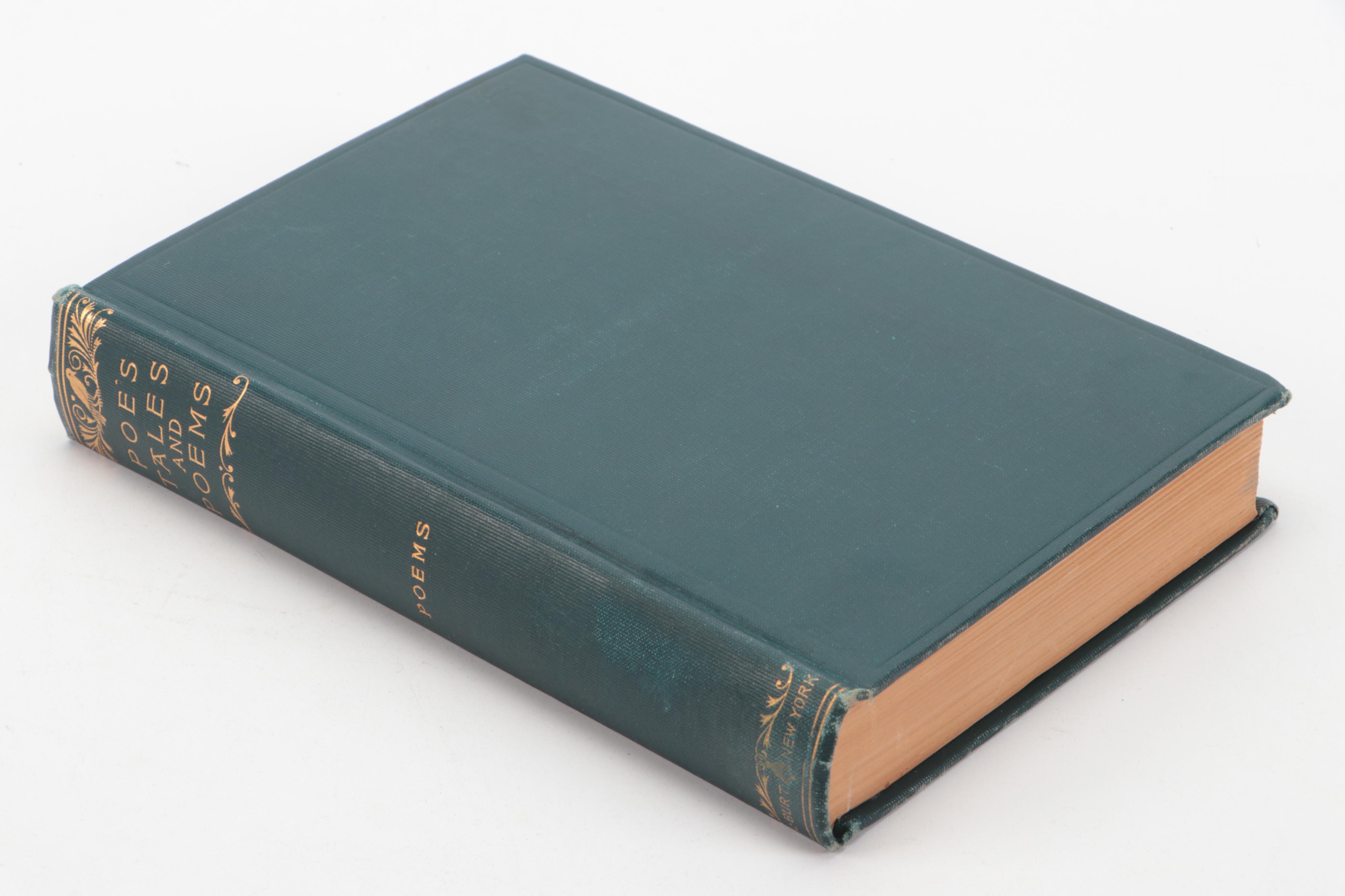 "Poe's Tales and Poems" Complete Four-Volume Set, Early 20th Century