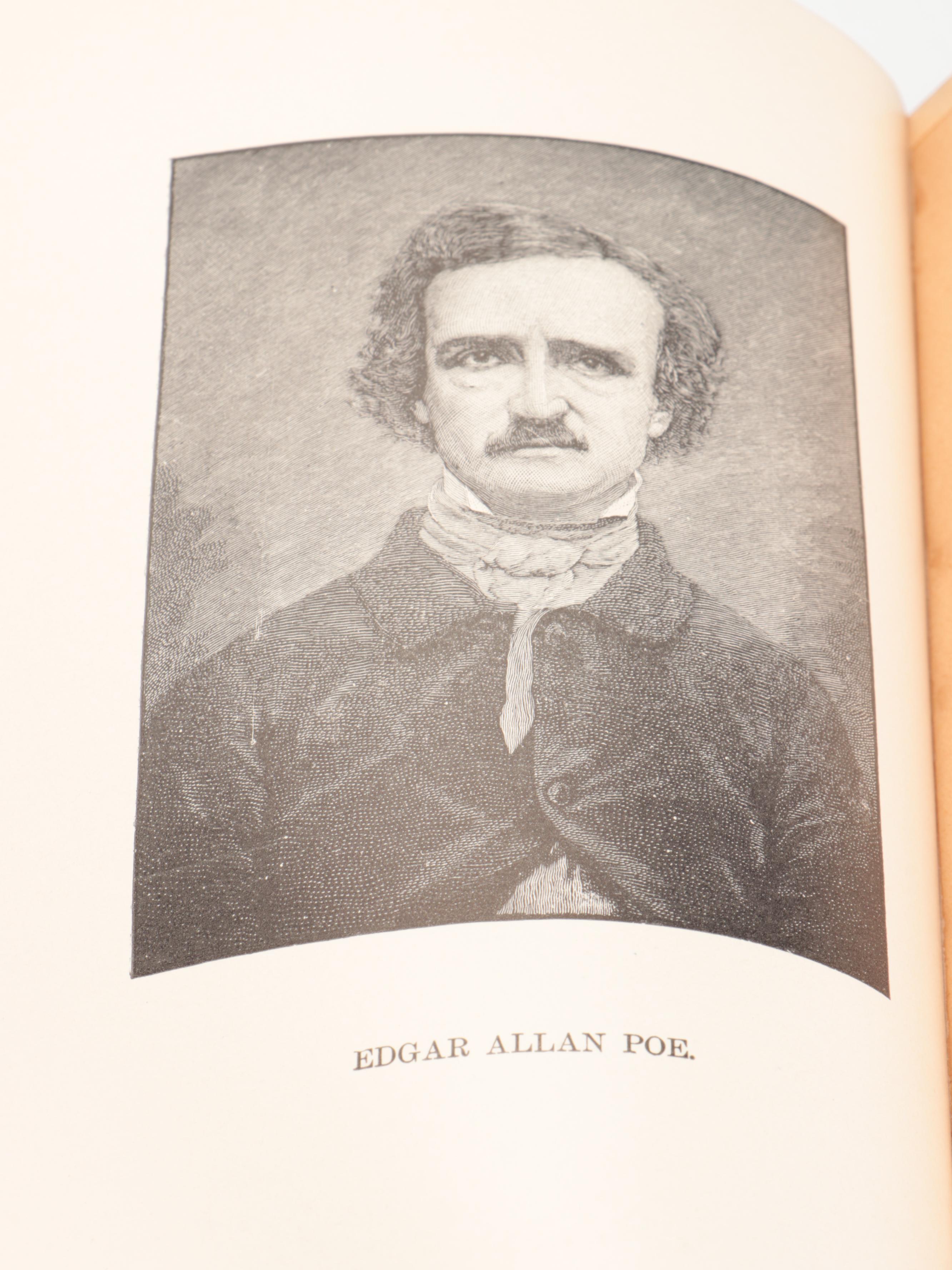 "Poe's Tales and Poems" Complete Four-Volume Set, Early 20th Century