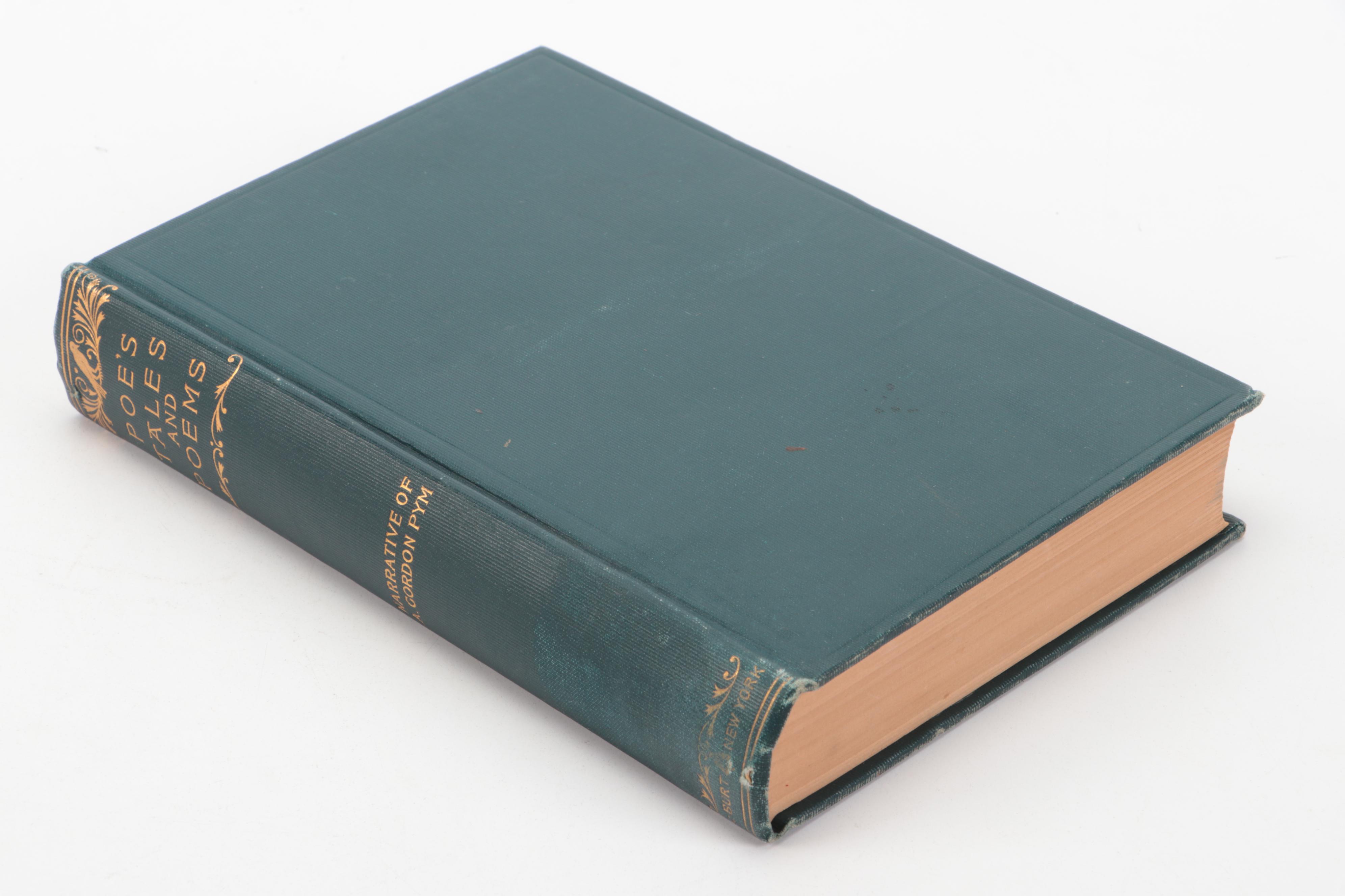 "Poe's Tales and Poems" Complete Four-Volume Set, Early 20th Century